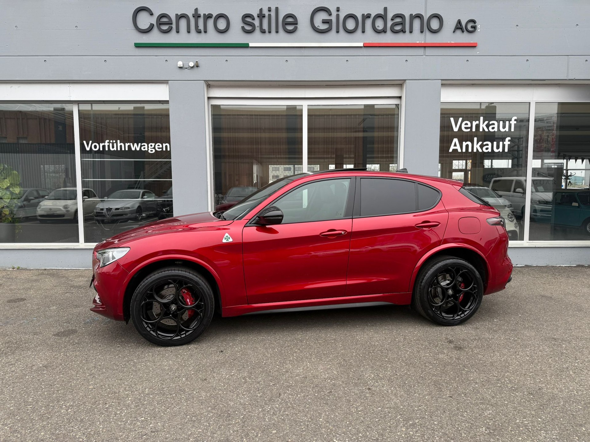 ALFA ROMEO Stelvio 2.9 V6 Quadrifoglio 510PS Q4 Sky AT8 "ROSSO ELKANN"-showroom-element-1
