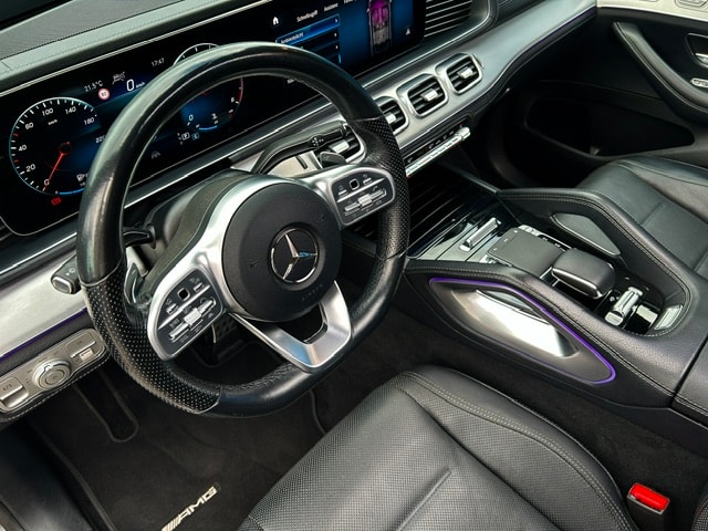 MERCEDES-BENZ GLE 300 d 4Matic AMG Line 9G-Tronic -CH Fahrzeug-Schiebedach-7 Sitzplätze-Burmester Sound-Head Up Display--image-8