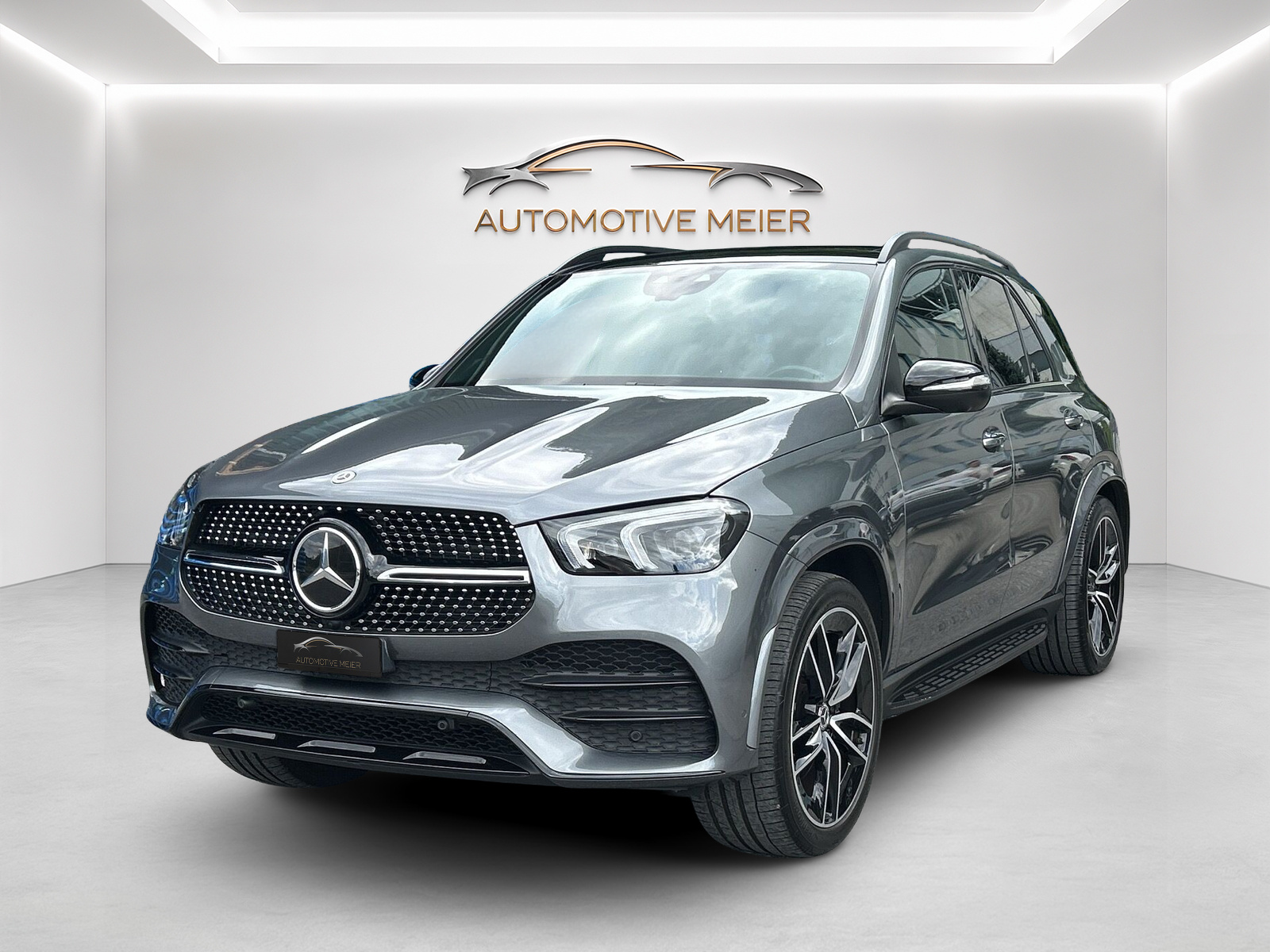 MERCEDES-BENZ GLE 300 d 4Matic AMG Line 9G-Tronic -CH Fahrzeug-Schiebedach-7 Sitzplätze-Burmester Sound-Head Up Display-