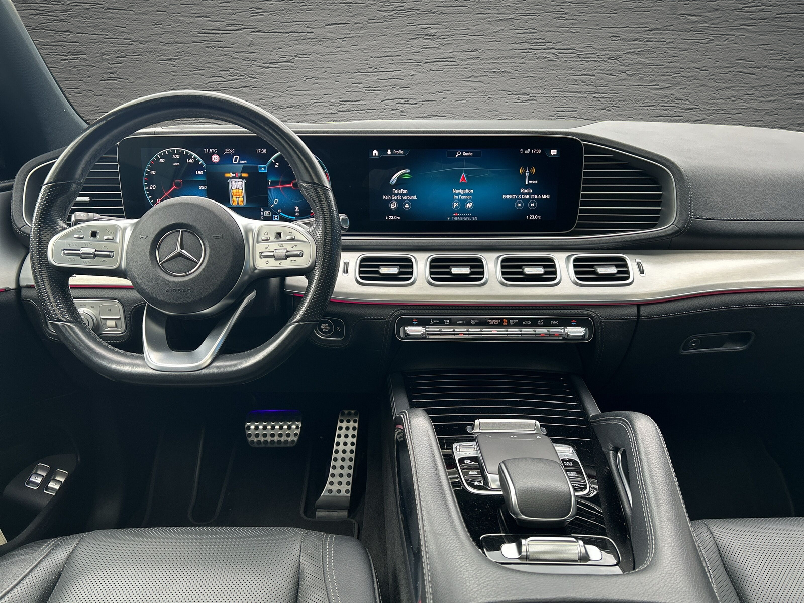 MERCEDES-BENZ GLE 300 d 4Matic AMG Line 9G-Tronic -CH Fahrzeug-Schiebedach-7 Sitzplätze-Burmester Sound-Head Up Display--image-6
