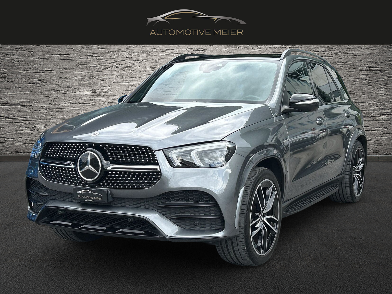 MERCEDES-BENZ GLE 300 d 4Matic AMG Line 9G-Tronic -CH Fahrzeug-Schiebedach-7 Sitzplätze-Burmester Sound-Head Up Display-
