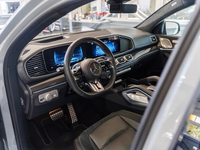 MERCEDES-BENZ GLE Coupé 53 AMG 4Matic+ Speedshift Gris nardo-image-8
