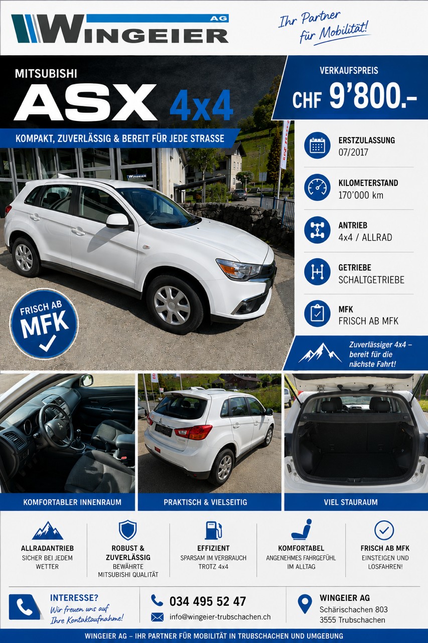 MITSUBISHI 1.6 DID Pure 4x4