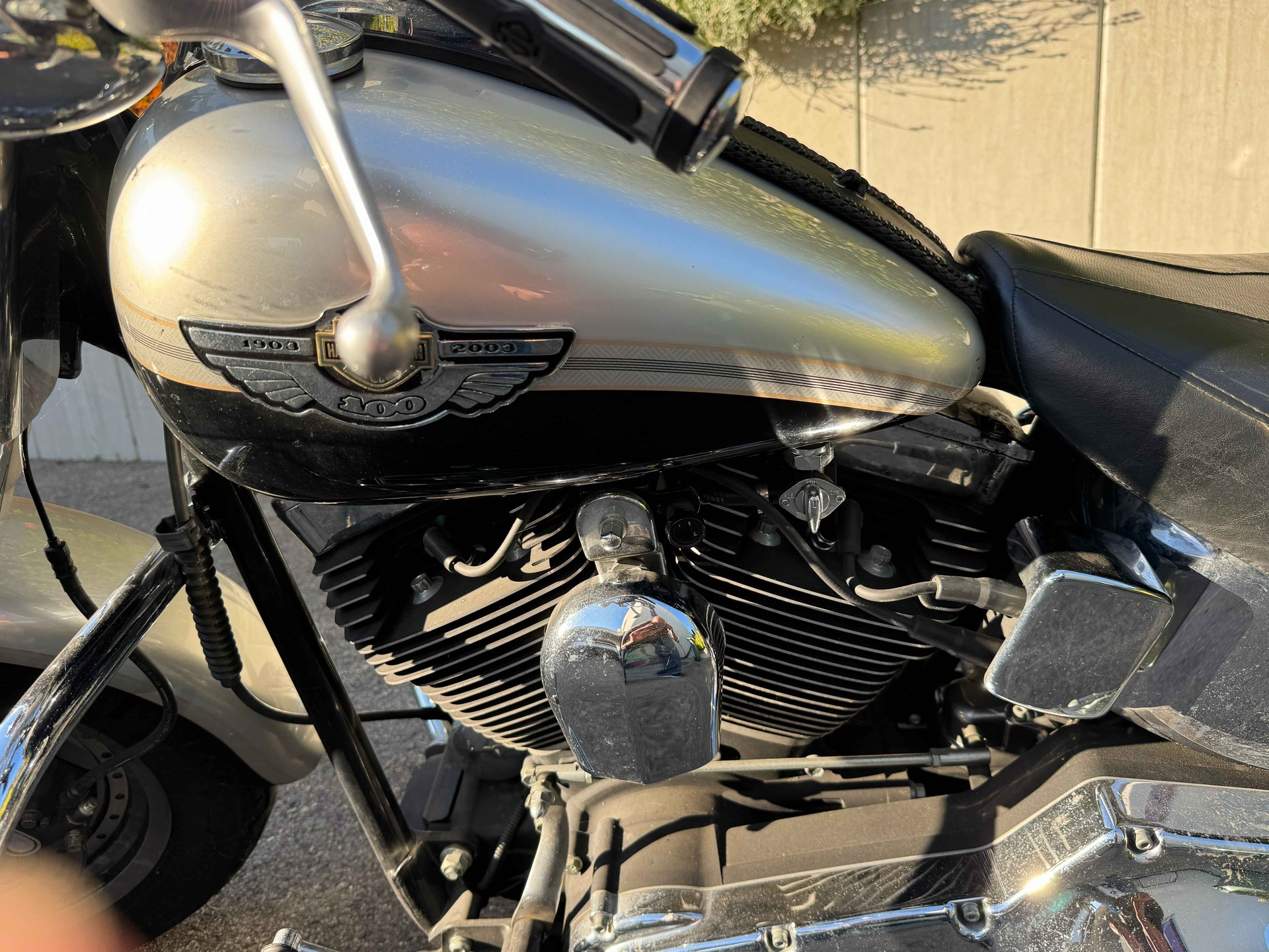 HARLEY-DAVIDSON FLSTF Fat Boy 1450 Anniversary 100th-image-3
