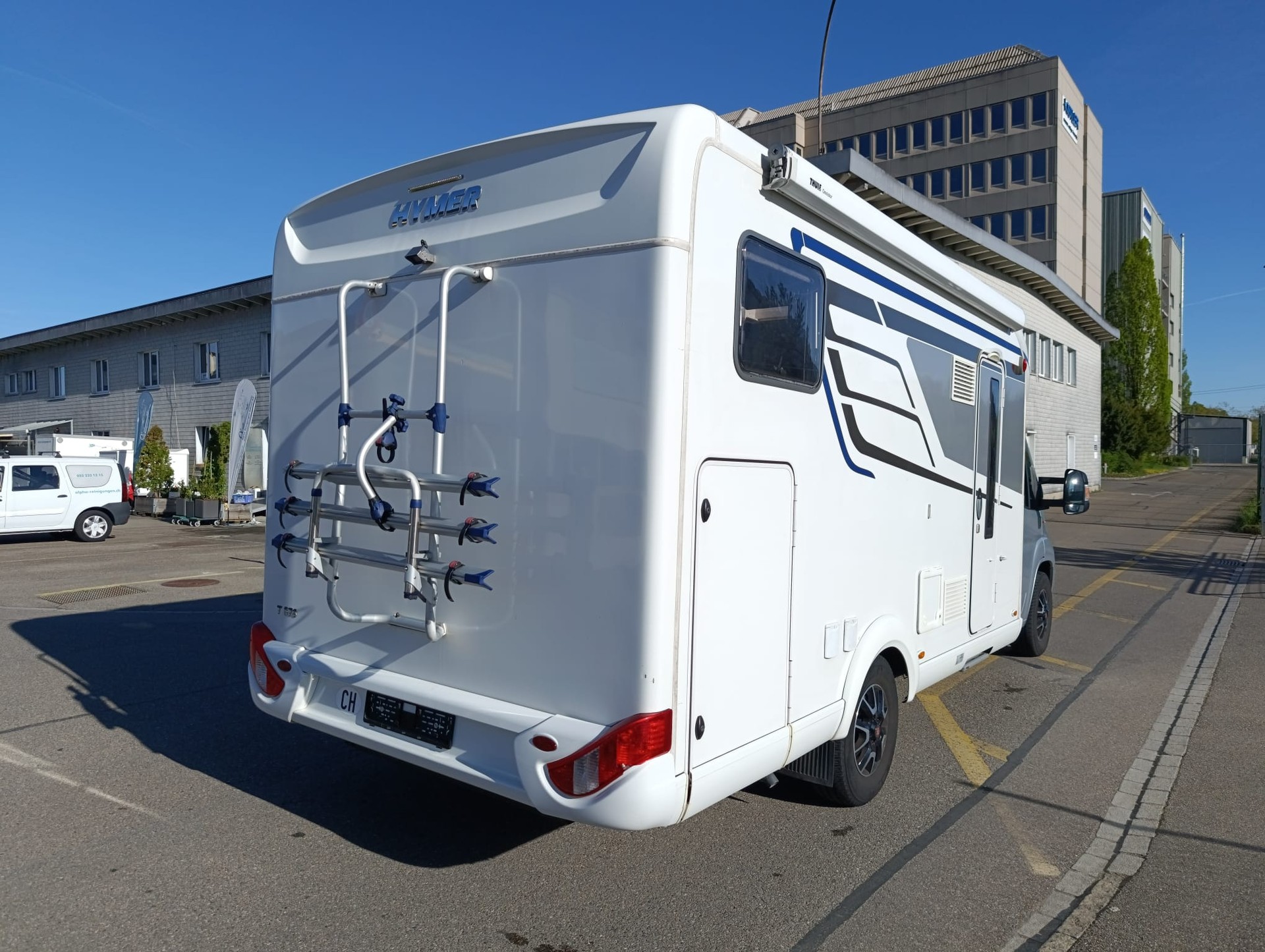 HYMER T578 GL***ein Versprechen für Qualität und Innovation***Bodenheizung**Solar**elektr sowie Gasheizung**Rückfahrkamera**-showroom-element-2