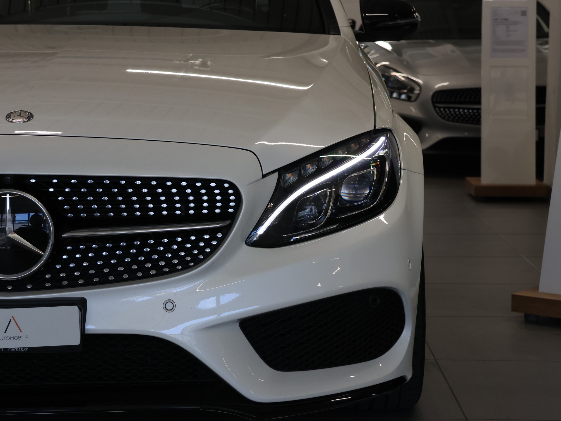MERCEDES-BENZ C 450 AMG 4Matic 7G-Tronic *DIAMANT-WEISS BRIGHT LACKIERUNG *-showroom-element-3