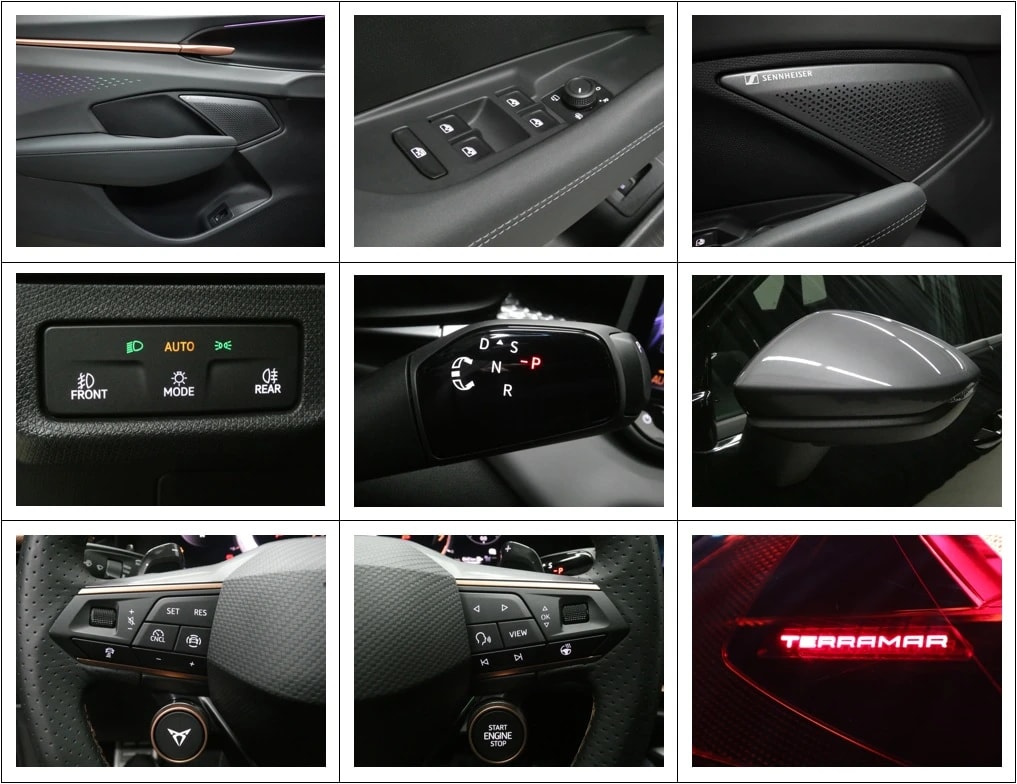 CUPRA Terramar 2.0 TSI DSG 4Drive VZ - Panorama - Navi - Head-Up - Sennheiser - 360° Kamera - AHK - 265 PS-image-15