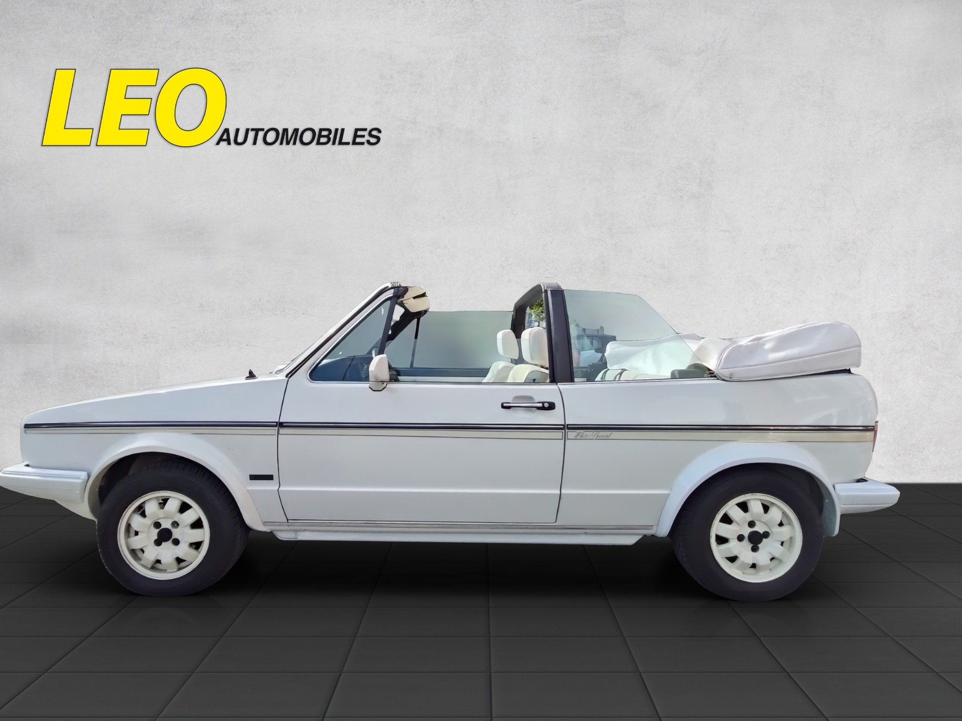 VW Golf Cabriolet 1800 GLI Special/White-image-4