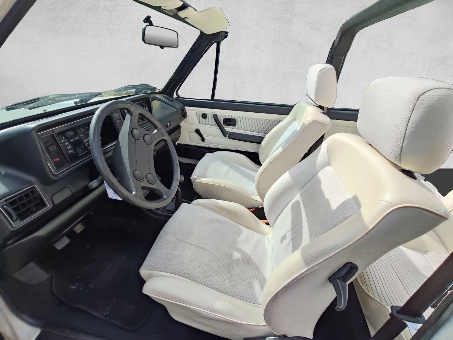 VW Golf Cabriolet 1800 GLI Special/White-image-6
