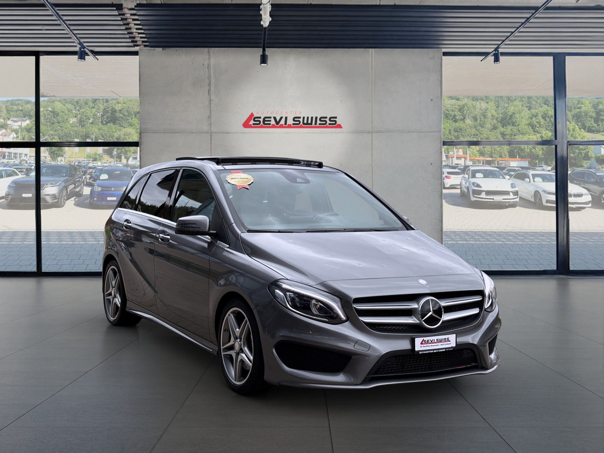 MERCEDES-BENZ B 220 CDI AMG Line 7G-DCT*Hagelschaden*statt 14'800.- jetzt nur 9'500.- *