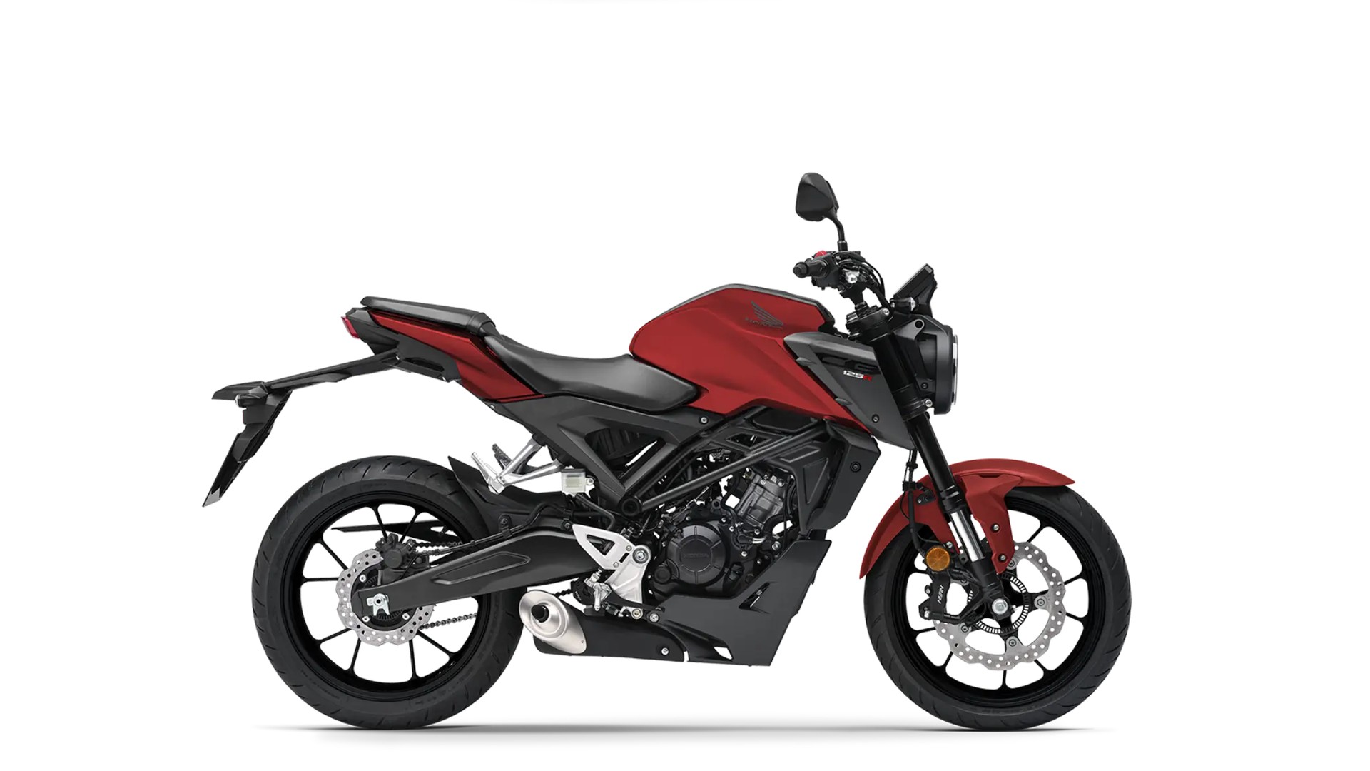 HONDA CB 125 R *Modell 2026**Neufahrzeug**Matte Pearl Diaspro Red**Jetzt reservieren möglich-image-0