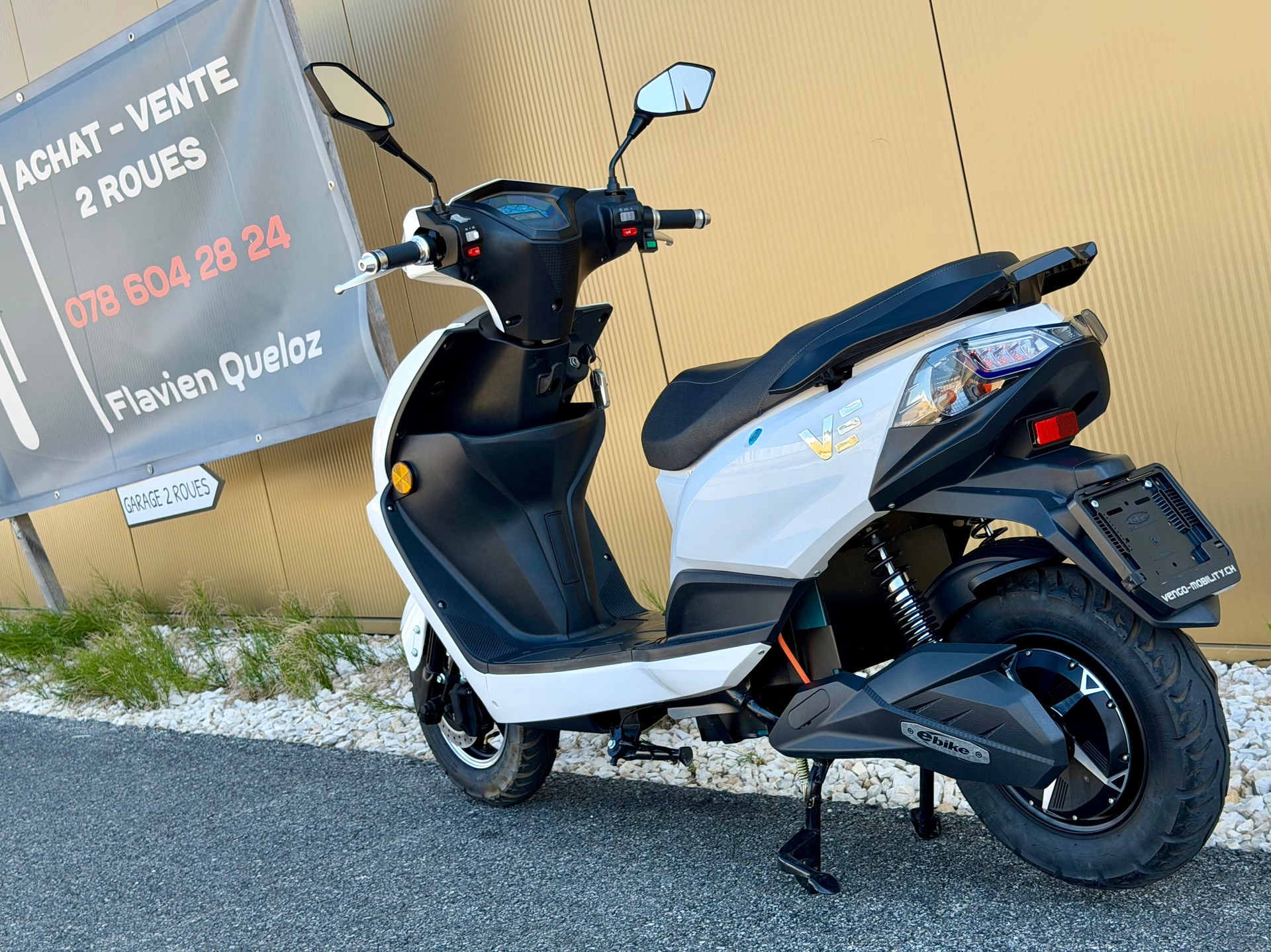 VENGO LEO scooter électrique 45km/h - Plaque jaune-image-11
