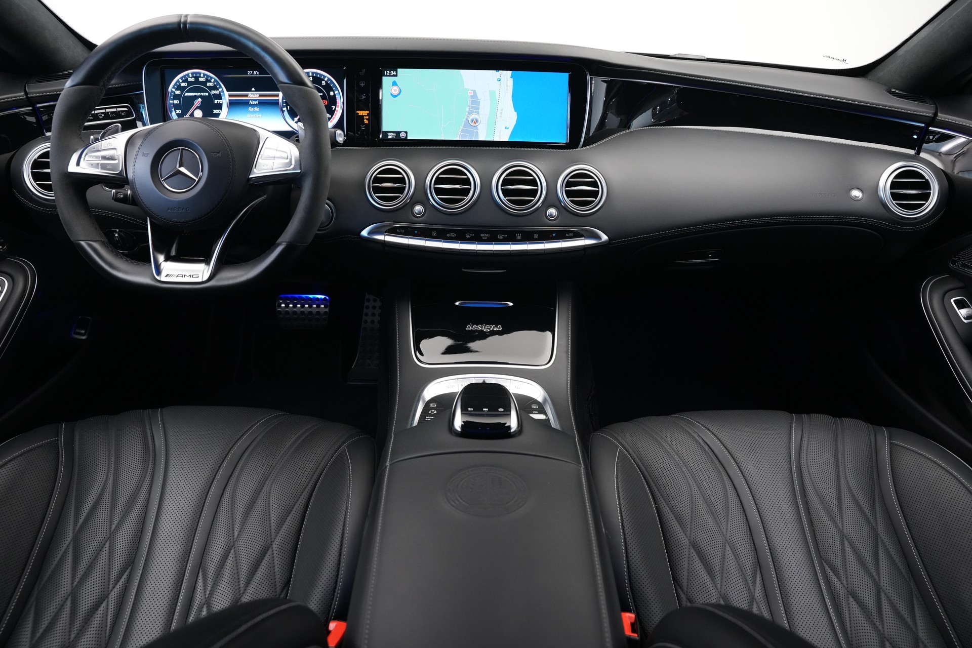 MERCEDES-BENZ S 63 AMG Coupé 4Matic Speedshift MCT *Keramik* *Burmester* *Standheizung*-image-9