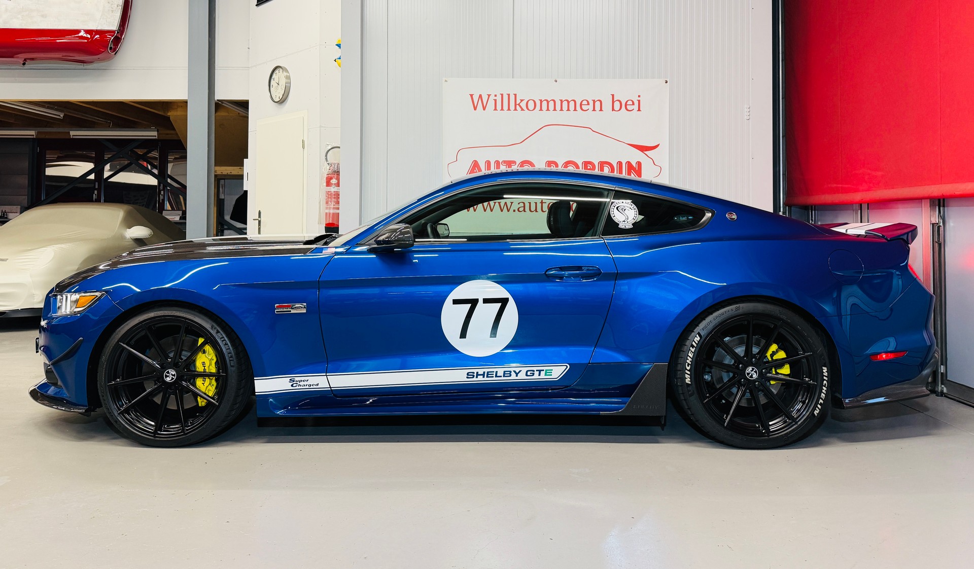 FORD Mustang Shelby GTE Roush „Blue Lightning“ ** Factory CSM Shelby GTE with full options **-image-3