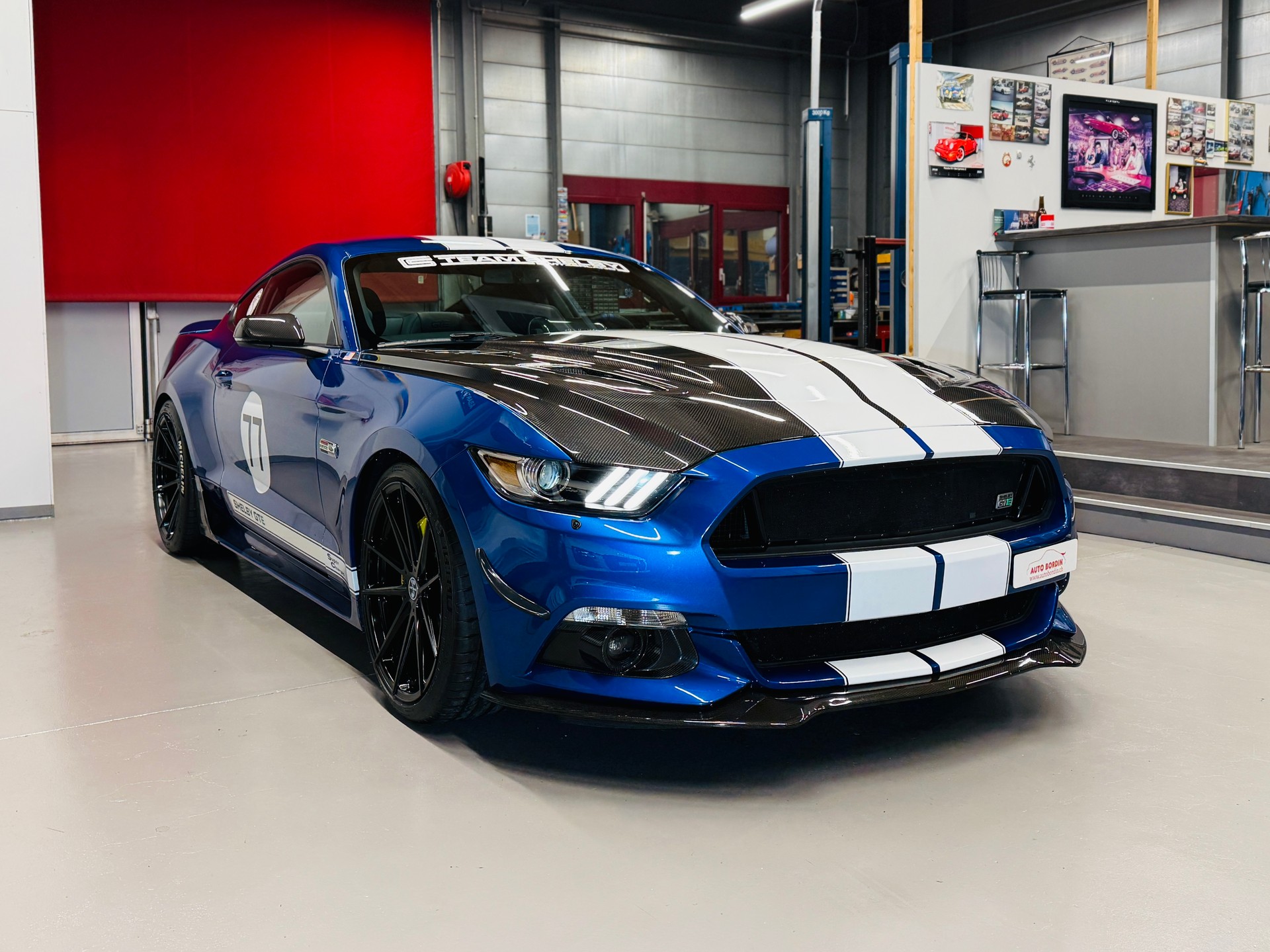 FORD Mustang Shelby GTE Roush „Blue Lightning“ ** Factory CSM Shelby GTE with full options **-image-12