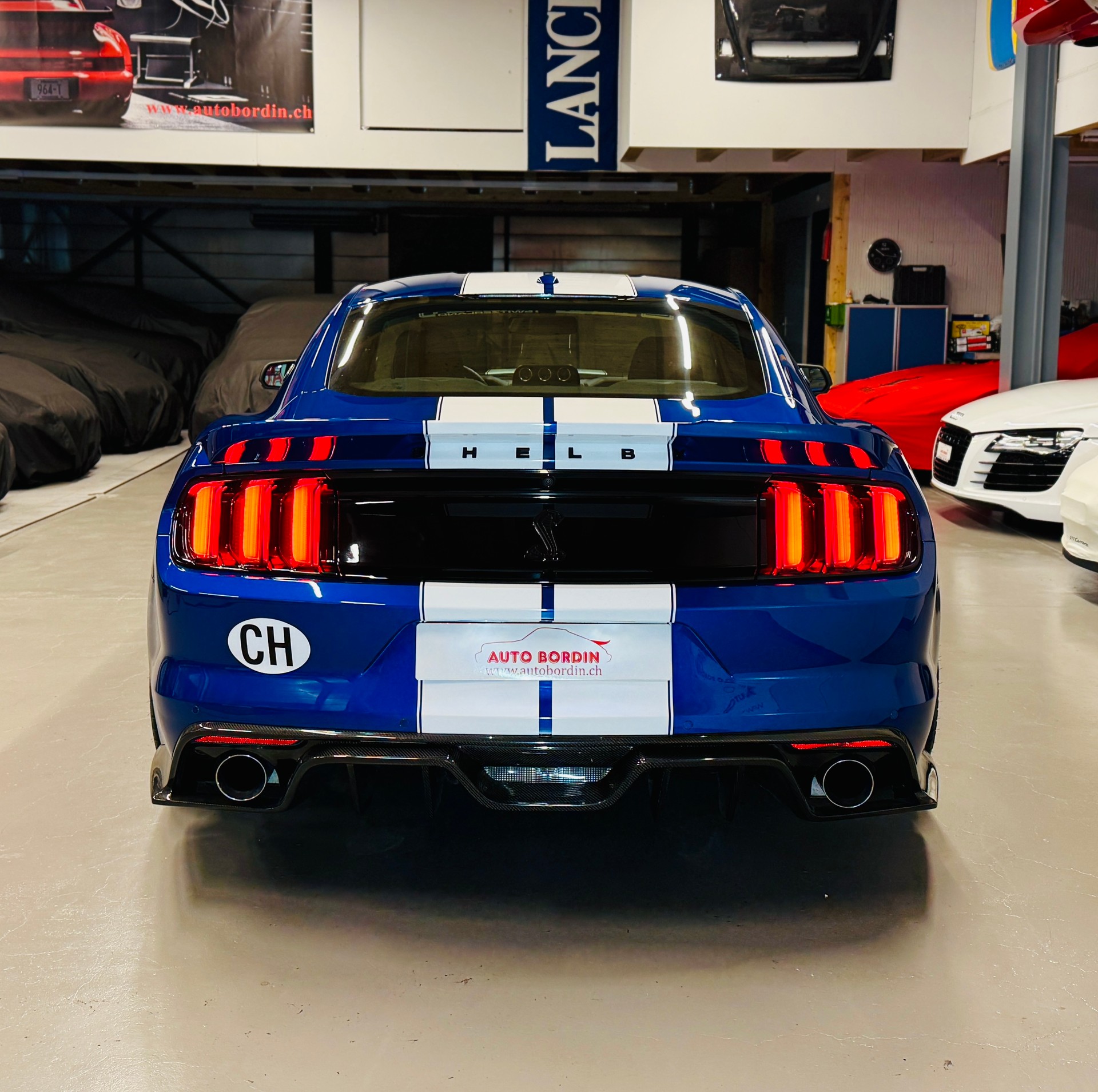 FORD Mustang Shelby GTE Roush „Blue Lightning“ ** Factory CSM Shelby GTE with full options **-image-10