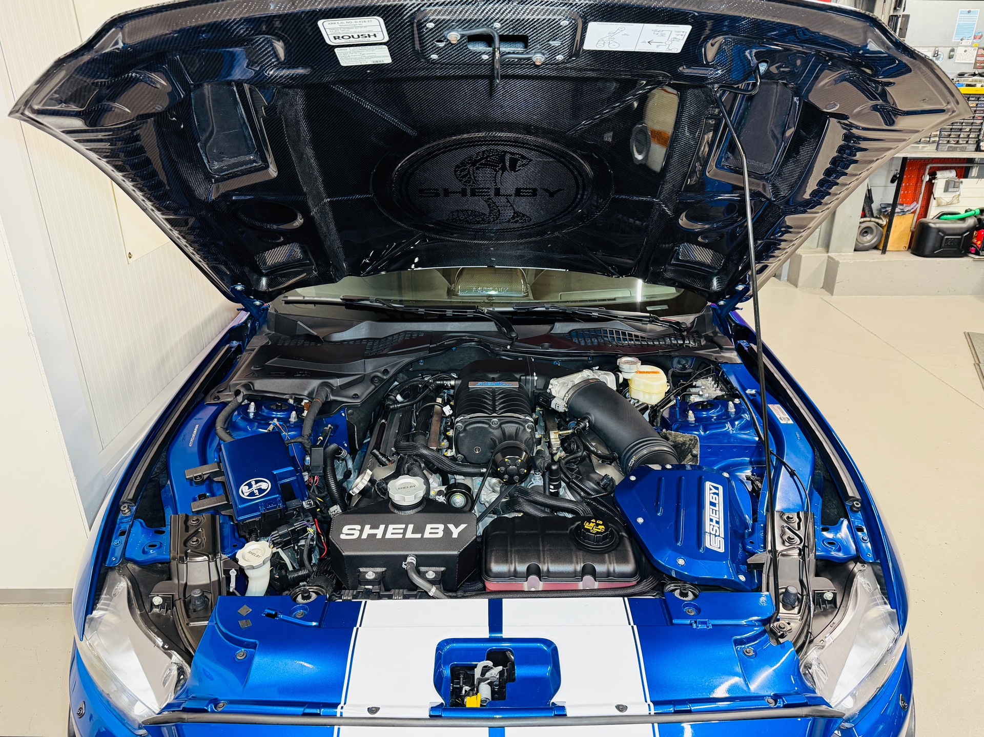 FORD Mustang Shelby GTE Roush „Blue Lightning“ ** Factory CSM Shelby GTE with full options **-image-2