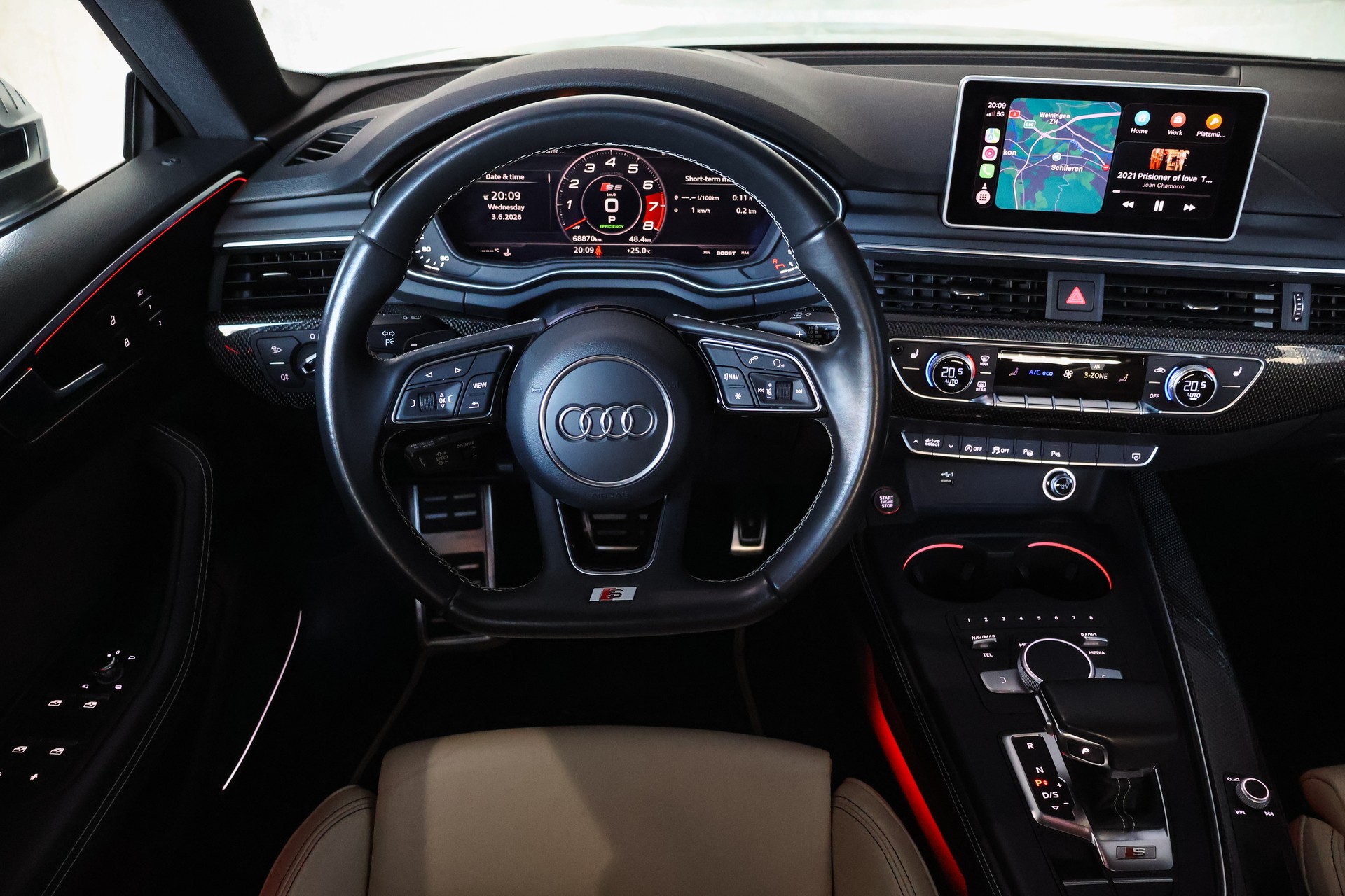 AUDI S5 Sportback 3.0 V6 TFSI quattro Tiptronic | CH-Fahrzeug | Garantie | Audi Exclusive | B&O | Carbon | 8-Fach | Ohne OPF-image-9