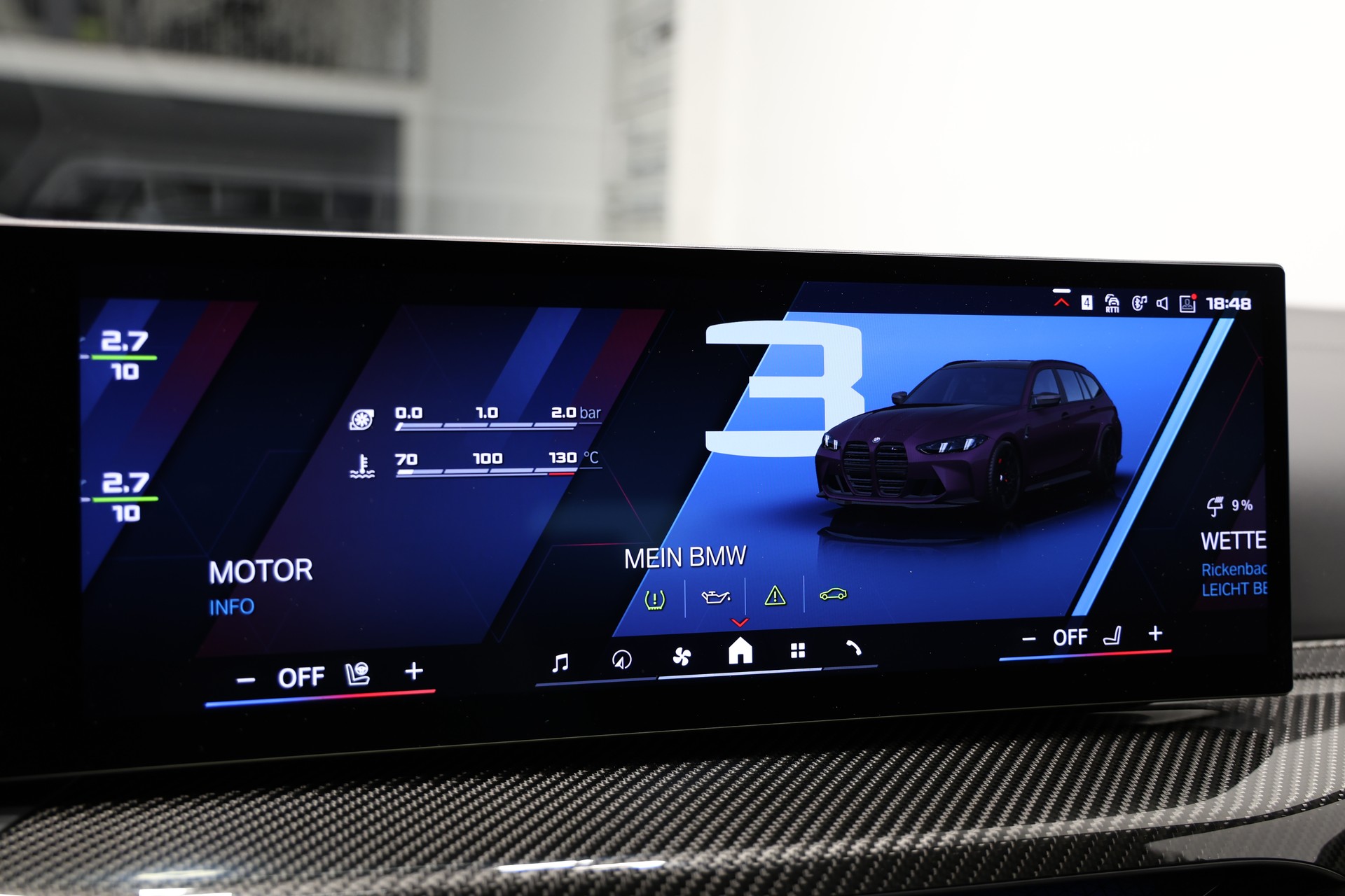 BMW M3 Competition xDrive LCI *FROZEN PURPLE*Carbon Schalensitze*BMW Werksgarantie bis 10.2027*-image-30