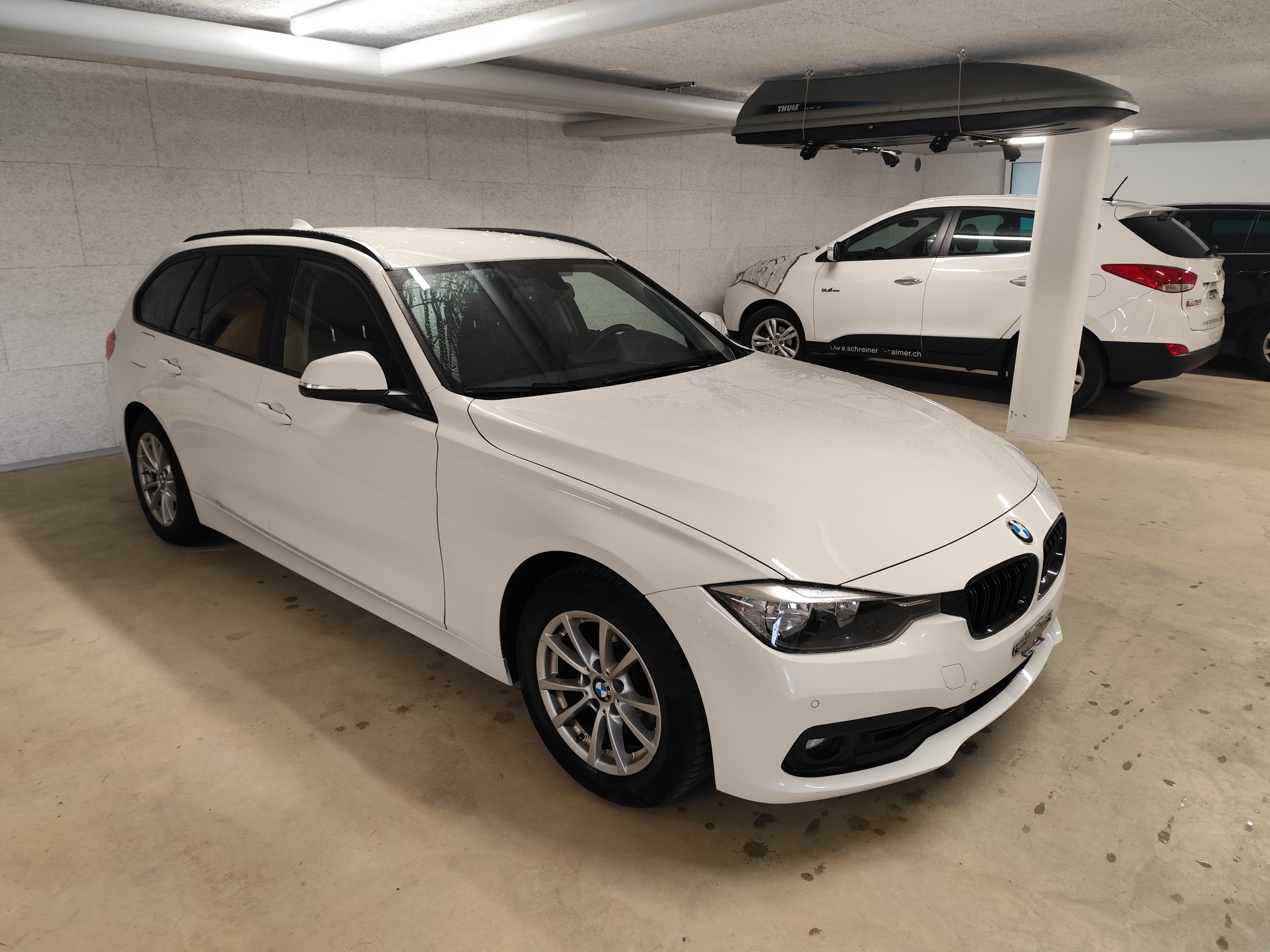 BMW 316d Touring Business Steptronic/ 8 fach Bereift/ Getönte Scheiben/ Top Zustand