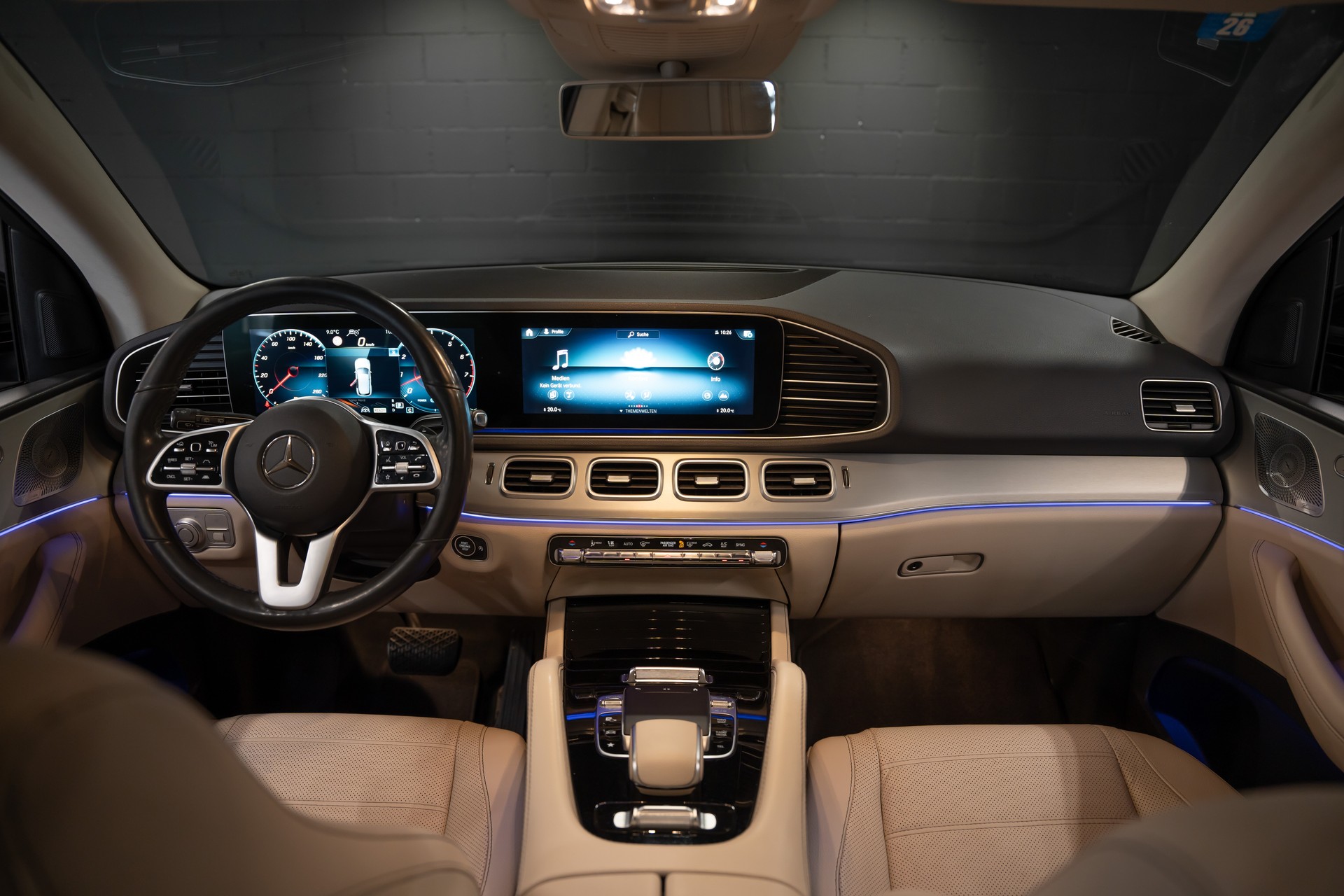 MERCEDES-BENZ GLE 450 4Matic AMG Line / CH Auto / Burmester / Schiebedach / Massagesitze / Lenkradheizung /-image-9