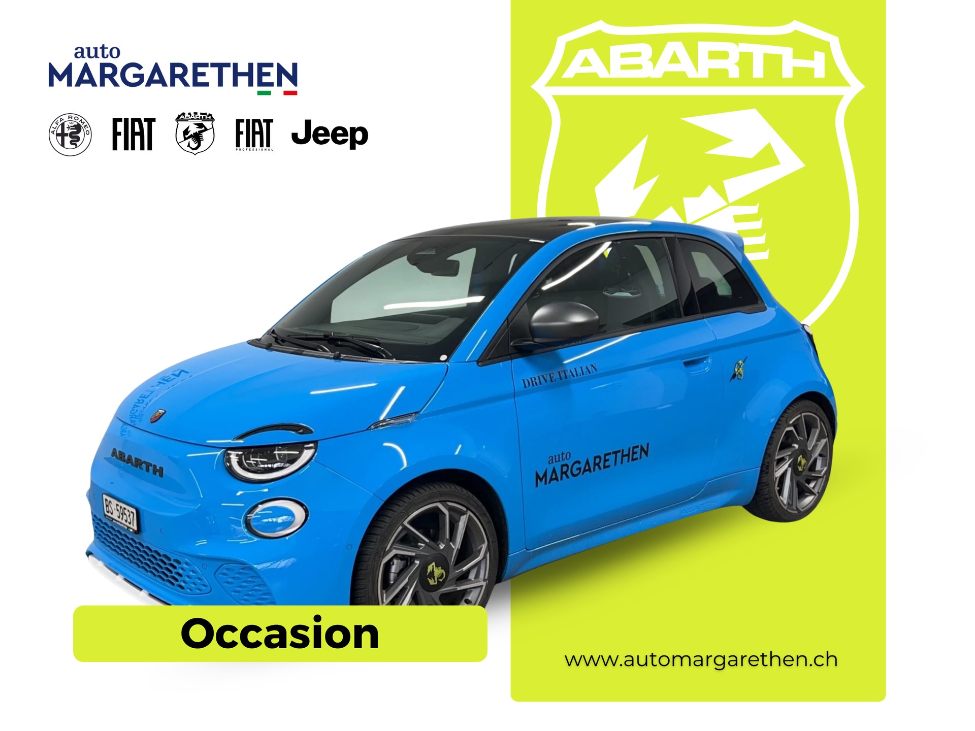 FIAT Abarth 500e Turismo