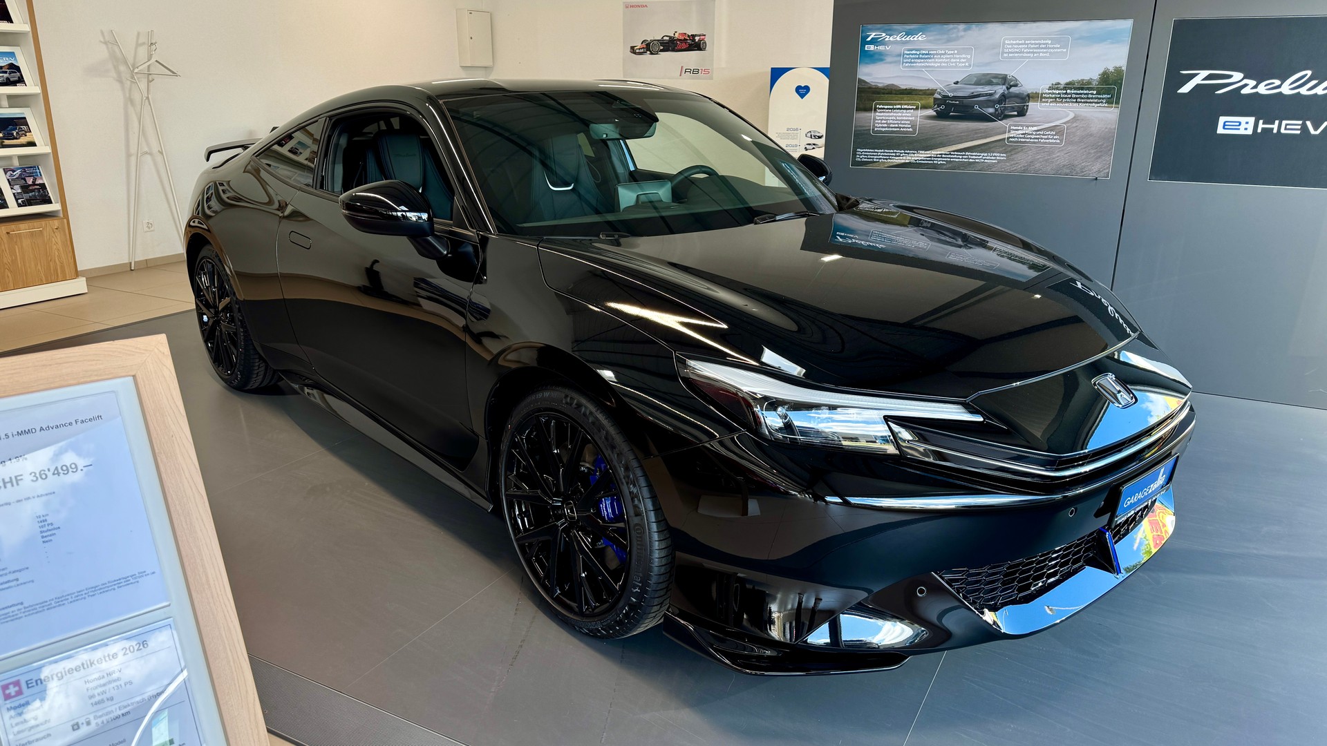 HONDA Prelude eHEV 2.0 iMMD Advance mit Black-Paket 1.9% Leasing Aktion unschlagbar mit 8 Jahren Garantie-Paket-showroom-element-1