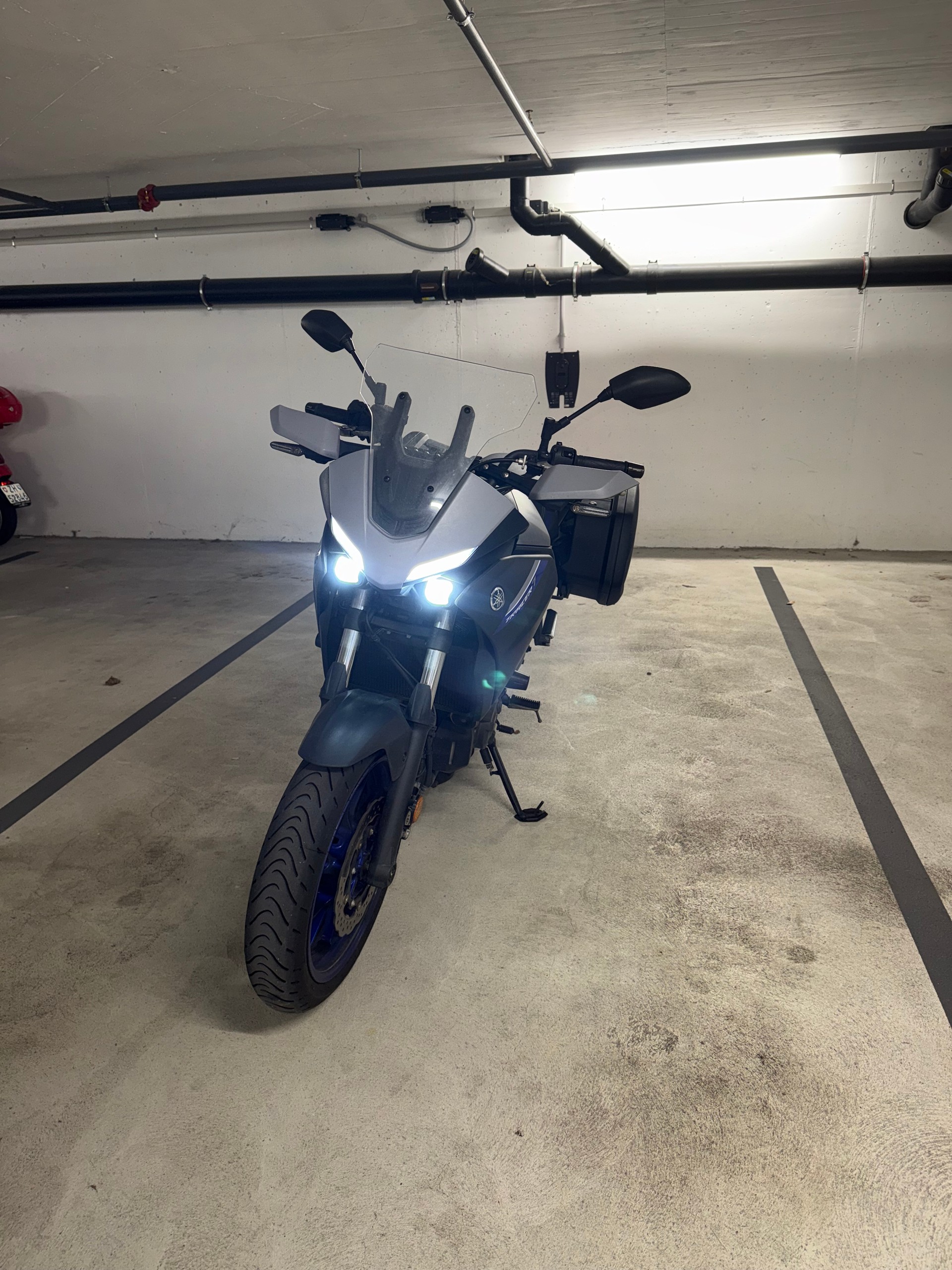 YAMAHA mit Koffer / verstellbare Scheibe-image-0