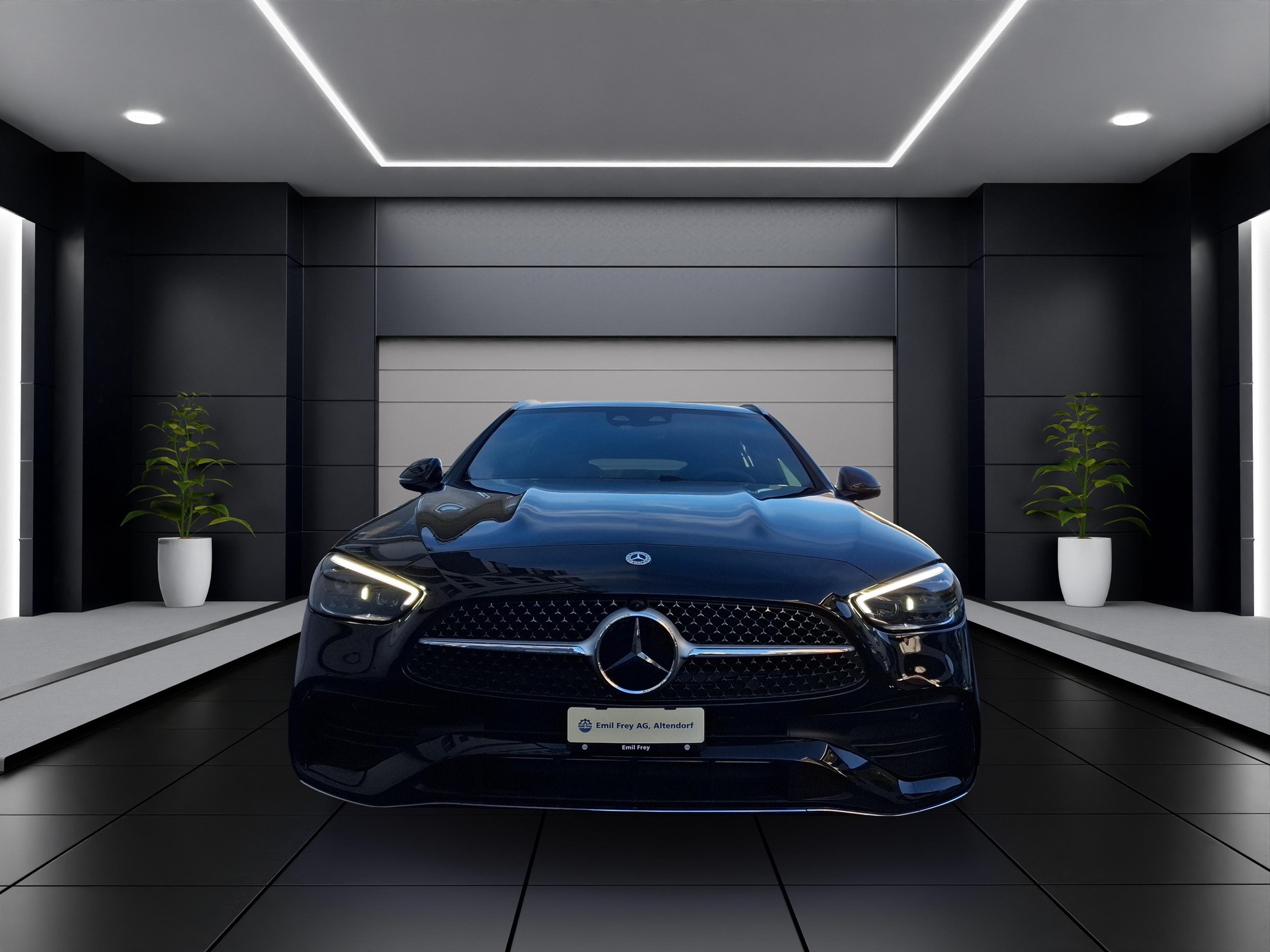 MERCEDES-BENZ C 220 d 4MATIC T-Modell Swiss Star AMG Line-showroom-element-1