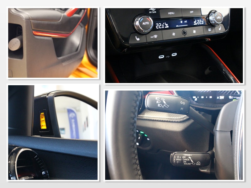 SKODA Fabia 1.5 TSI Monte Carlo DSG 150PS *Sonderlackierung Orange / Black *Panorama Glasdach *5 Jahre Werks-Garantie!-image-21