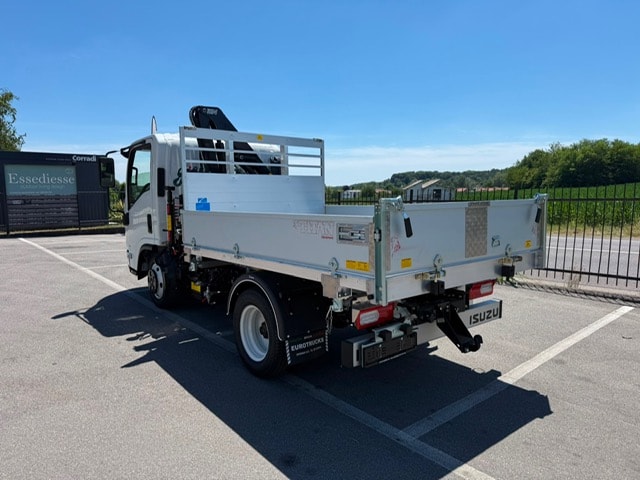 ISUZU M21 F DR 1.9 Ddi TT Generation 3 - Klima - Ponte Ribaltabile Alluminio - Gru DN-LEVAT 3.6 S3 - Gancio Traino KG. 3500-image-10
