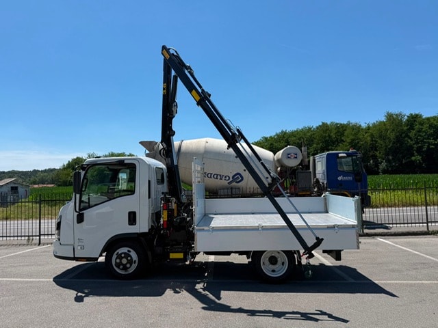 ISUZU M21 F DR 1.9 Ddi TT Generation 3 - Klima - Ponte Ribaltabile Alluminio - Gru DN-LEVAT 3.6 S3 - Gancio Traino KG. 3500-image-1