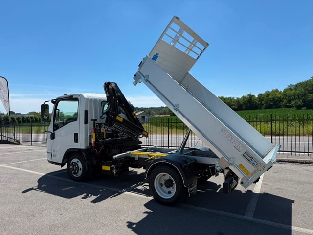 ISUZU M21 F DR 1.9 Ddi TT Generation 3 - Klima - Ponte Ribaltabile Alluminio - Gru DN-LEVAT 3.6 S3 - Gancio Traino KG. 3500