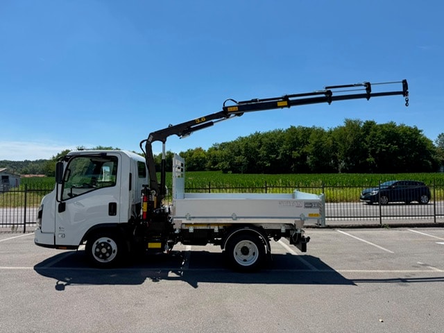 ISUZU M21 F DR 1.9 Ddi TT Generation 3 - Klima - Ponte Ribaltabile Alluminio - Gru DN-LEVAT 3.6 S3 - Gancio Traino KG. 3500-image-2