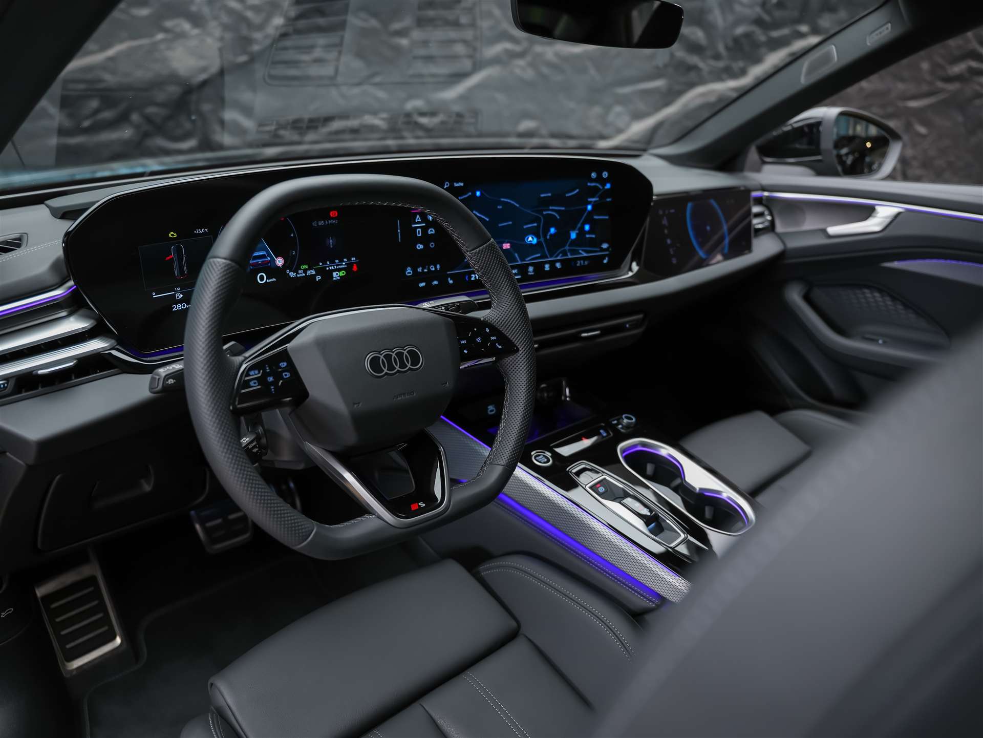 AUDI A6 Limousine TDI quattro S Line S tronic *21" Felgen*Beifahrerdisplay*Matrix LED Scheinwerfer*Head Up*-image-8