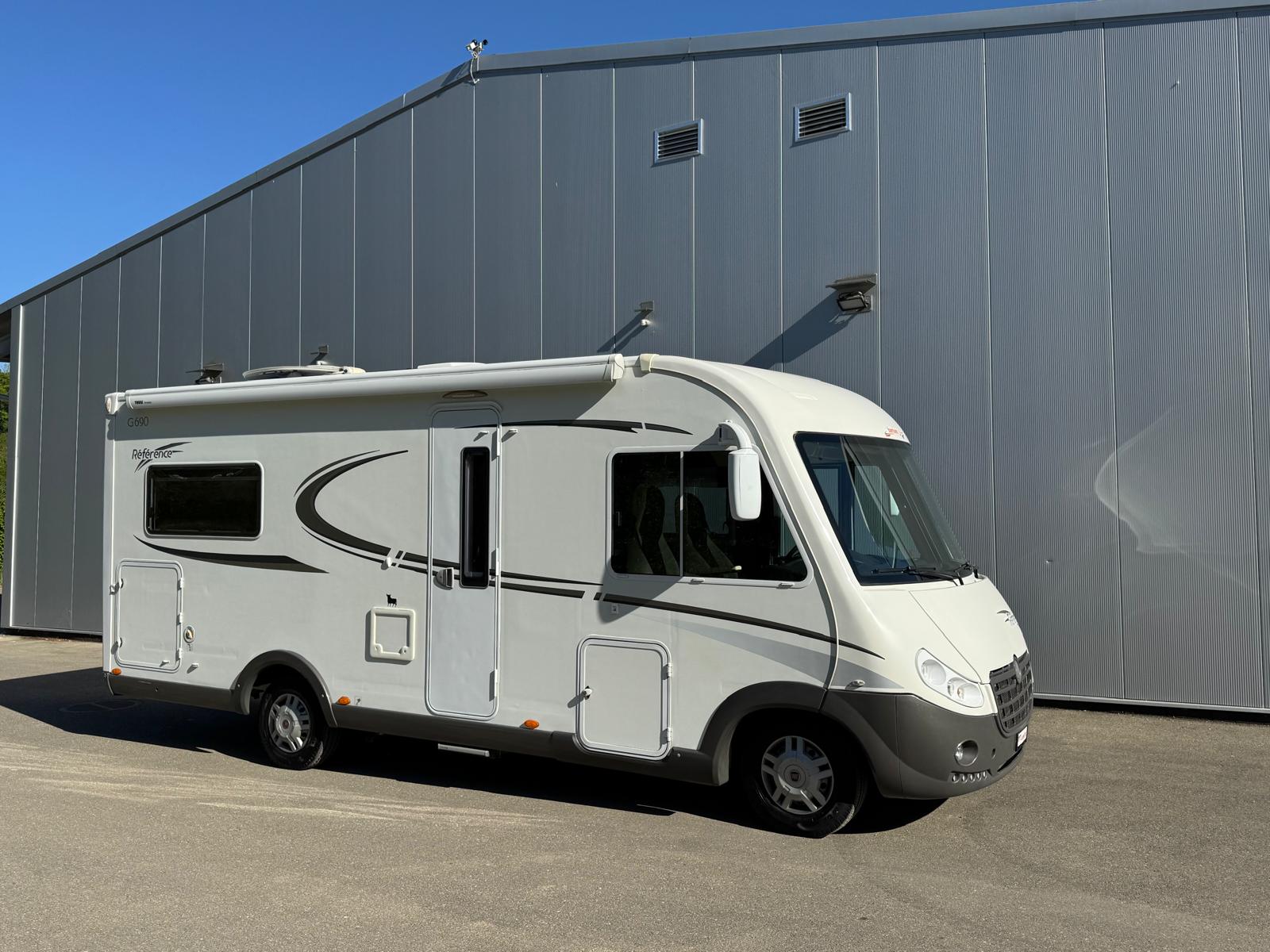 FIAT Pilote Reference 690G I Fiat Ducato 2.3 150PS I Queensbett I Grosse Garage-showroom-element-1