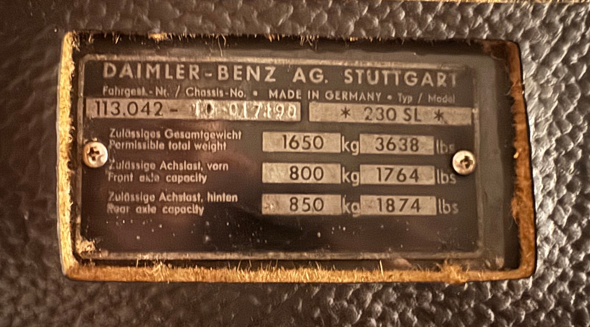 MERCEDES-BENZ 230 SL-image-22