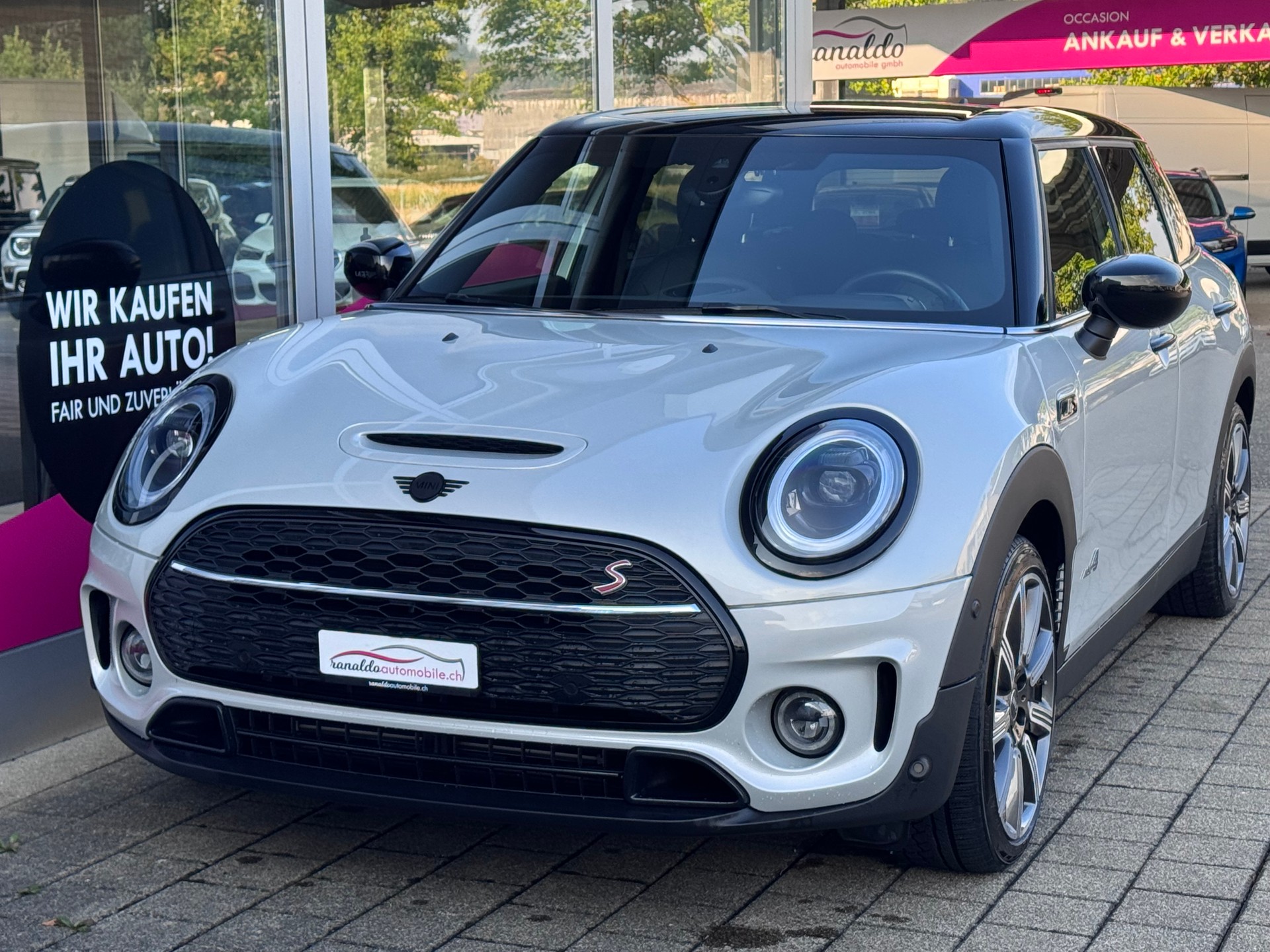 MINI Clubman Cooper S+4x4+Automat+LED+ACC+Navi+Bluetooth+Rückfahrkamera+18"Alu+Getönte Scheiben+Memory+Leder+Sitzheizung+