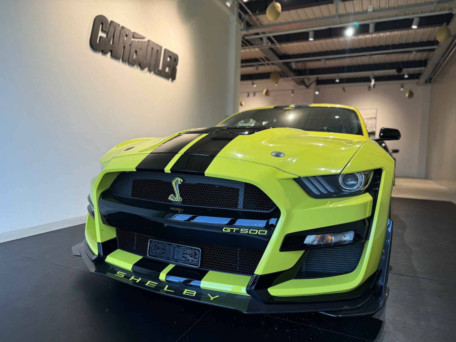 FORD Mustang SHELBY GT500 TRACK 5.2L 774 PS BLACK PREDATOR 🚀 Painted Stripes! 1/1-image-4