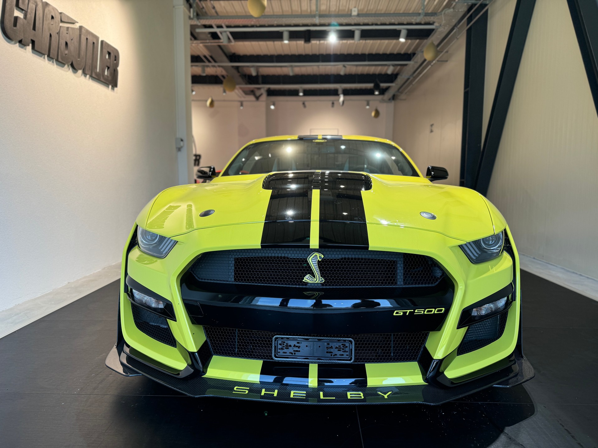 FORD Mustang SHELBY GT500 TRACK 5.2L 774 PS BLACK PREDATOR 🚀 Painted Stripes! 1/1-image-5