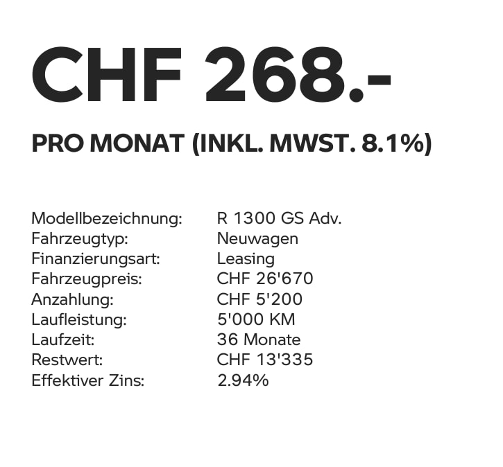 BMW R 1300 GS Adventure - mit 2.94%-Leasing ab 268-/Monat möglich*-image-4