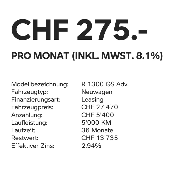 BMW R 1300 GS Adventure - mit 2.94%-Leasing ab 275-/Monat möglich*-image-4