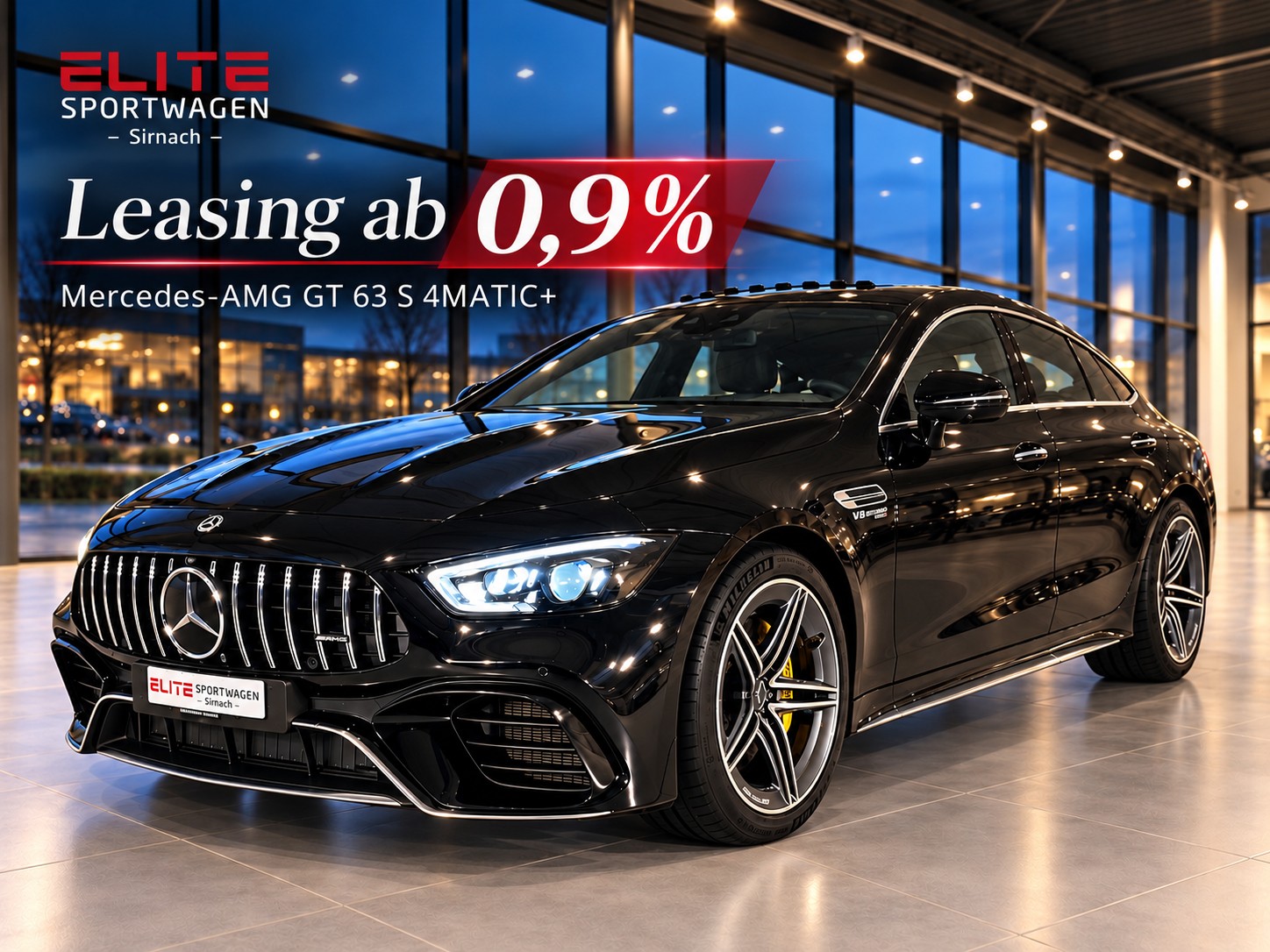 MERCEDES-BENZ AMG GT 4 63 S 4Matic+ Speedshift MCT