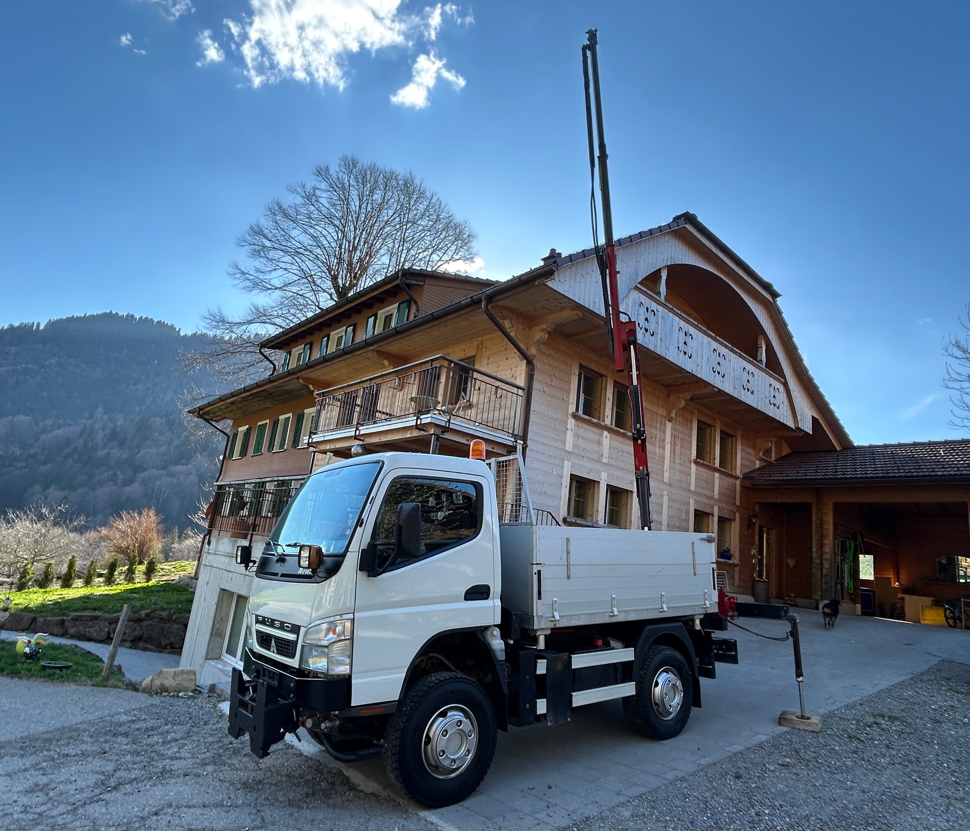 MITSUBISHI FUSO Canter 4x4 Pfau Rexter A 45km