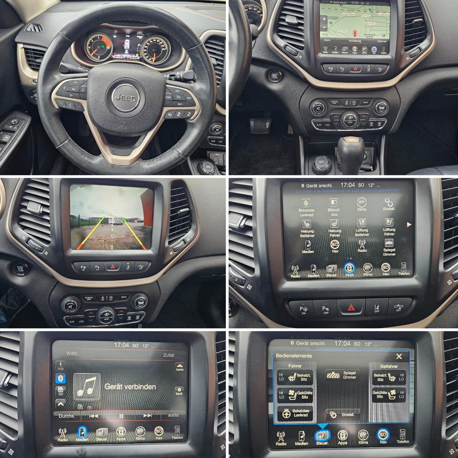 JEEP Cherokee 2.2TD Longitude Sw- Black Ed. AWD 9ATX-image-13