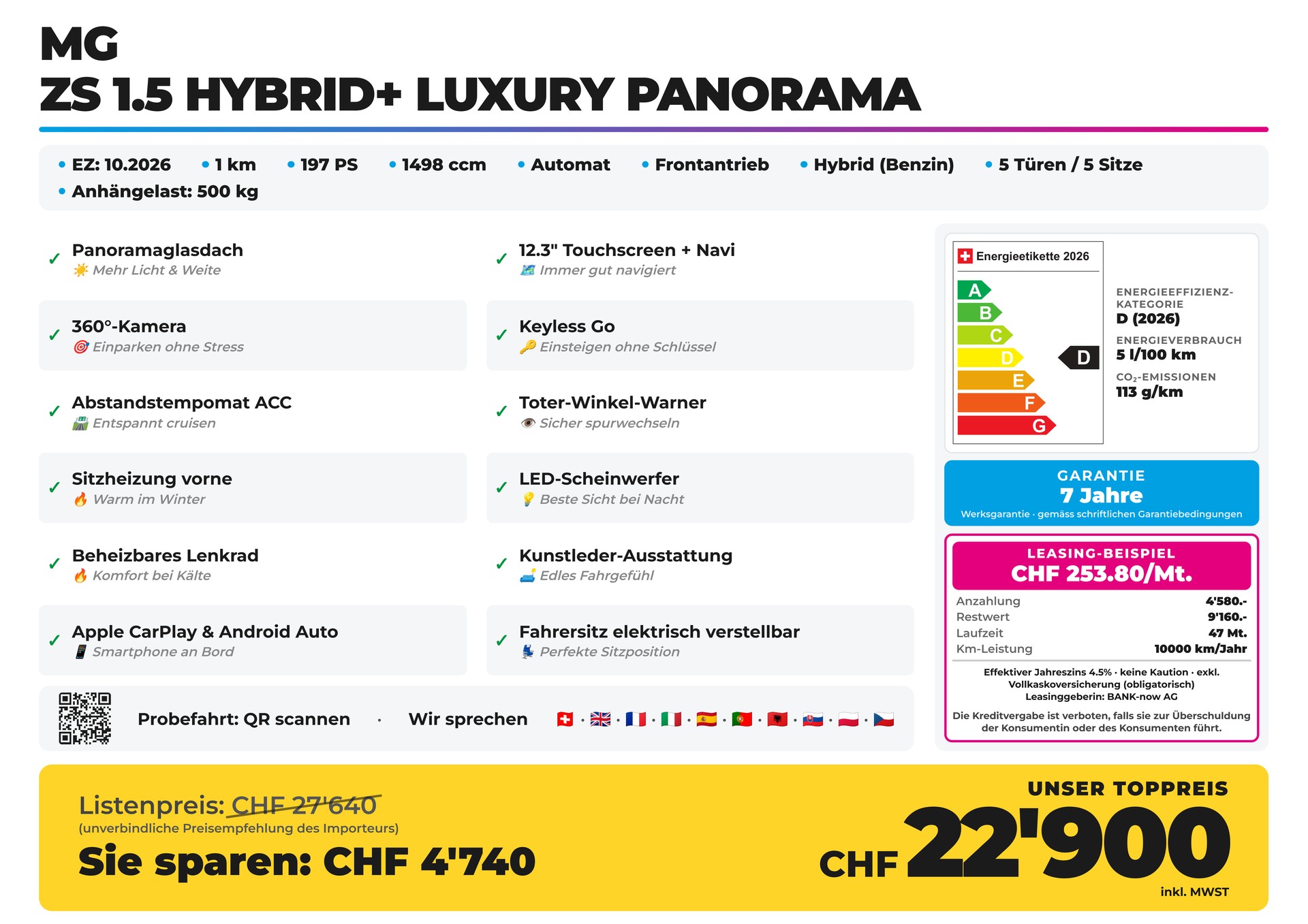 MG ZS 1.5 Hybrid+ Luxury Panorama-showroom-element-1