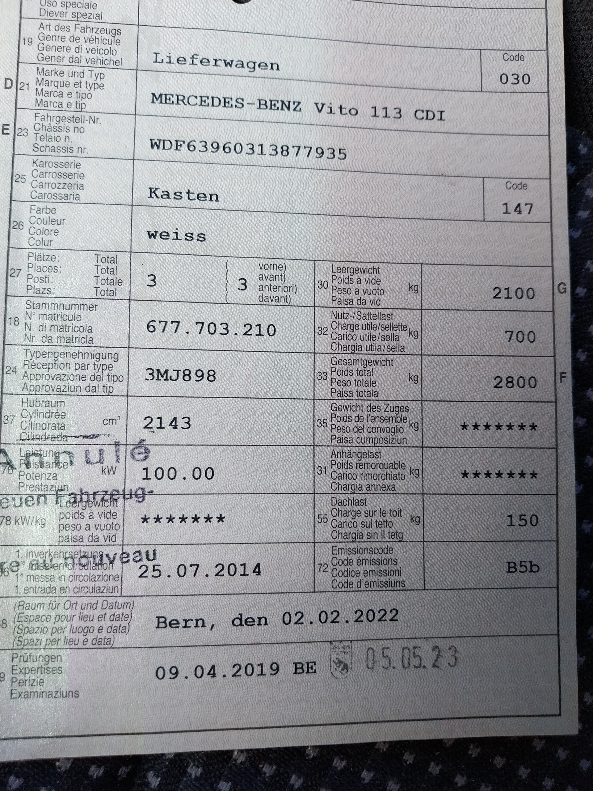 MERCEDES-BENZ Vito 113 CDI Blue Efficiency L 4Matic A-image-10