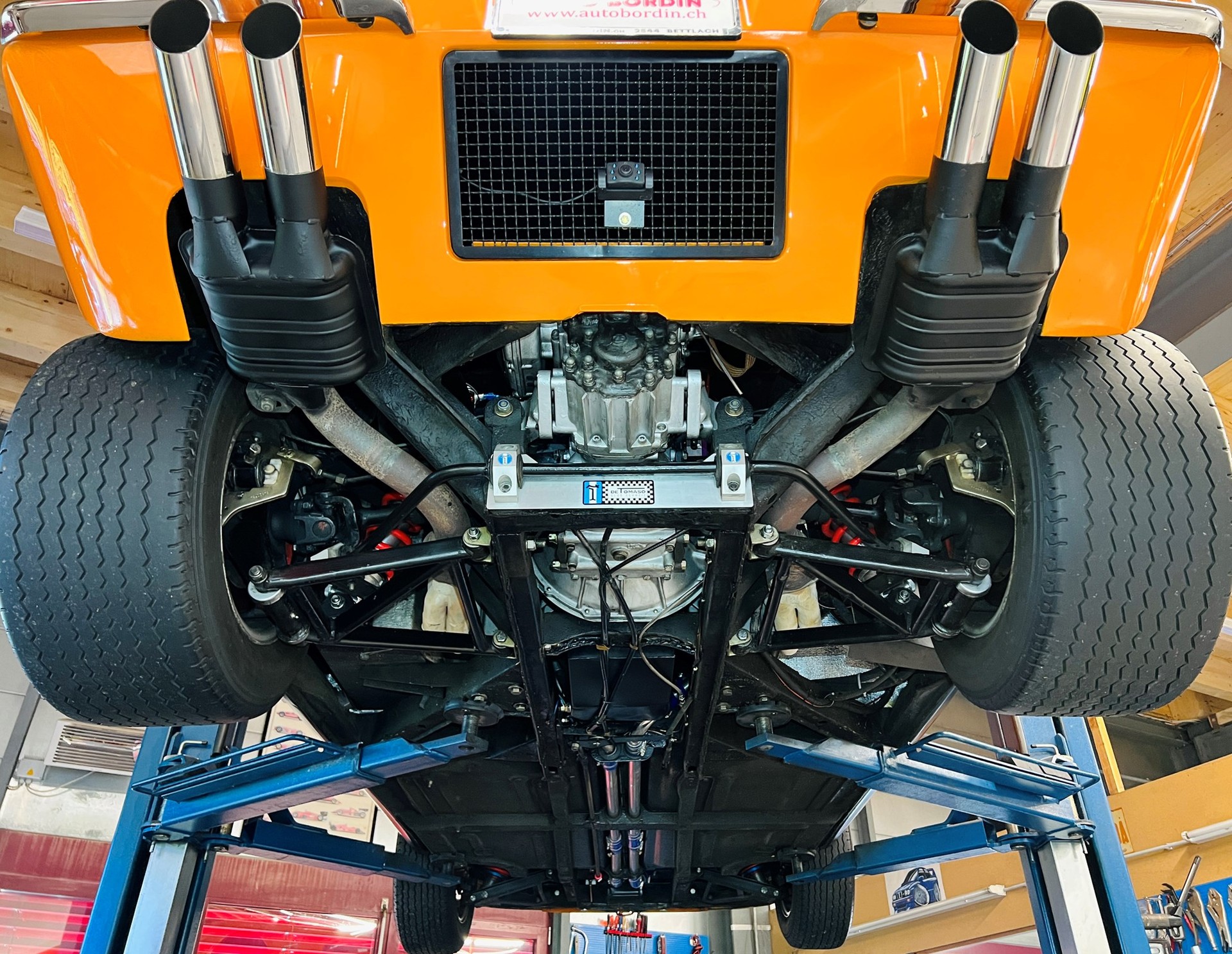 DE TOMASO PANTERA L 874 ORANGE/BLACK-image-12
