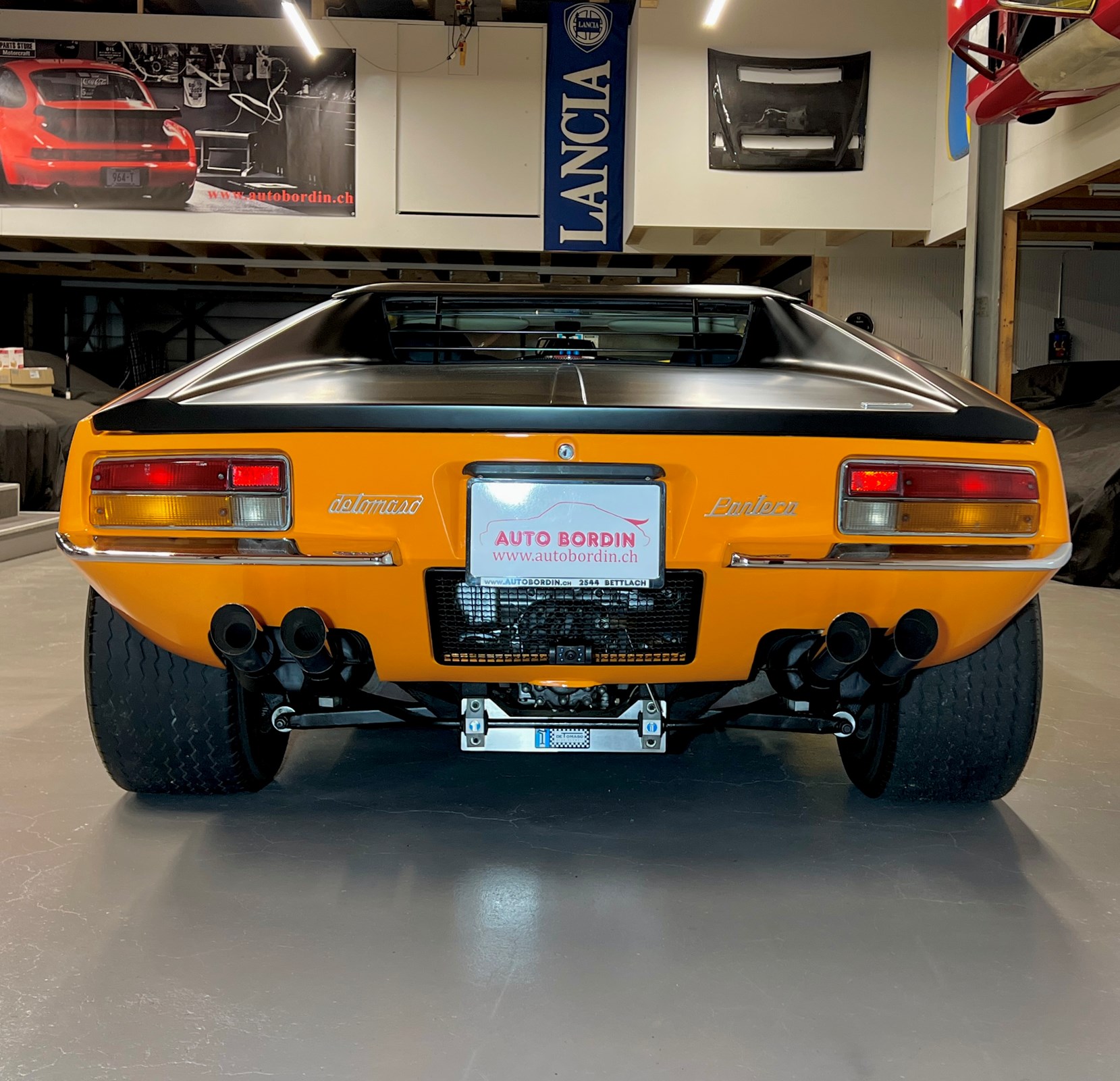 DE TOMASO PANTERA L 874 ORANGE/BLACK-image-6