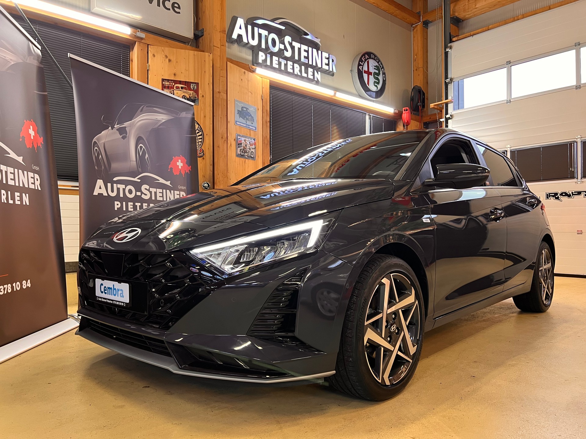 HYUNDAI i20 1.0 T-GDi VERTEX 48V MH DCT. CH AUTO MIT 5 JAHRES GARANTIE + KM FREI !! AUTOMAT + SCHIEBEDACH + NAVI + 4 X SITZHEIZUNG !!-image-6